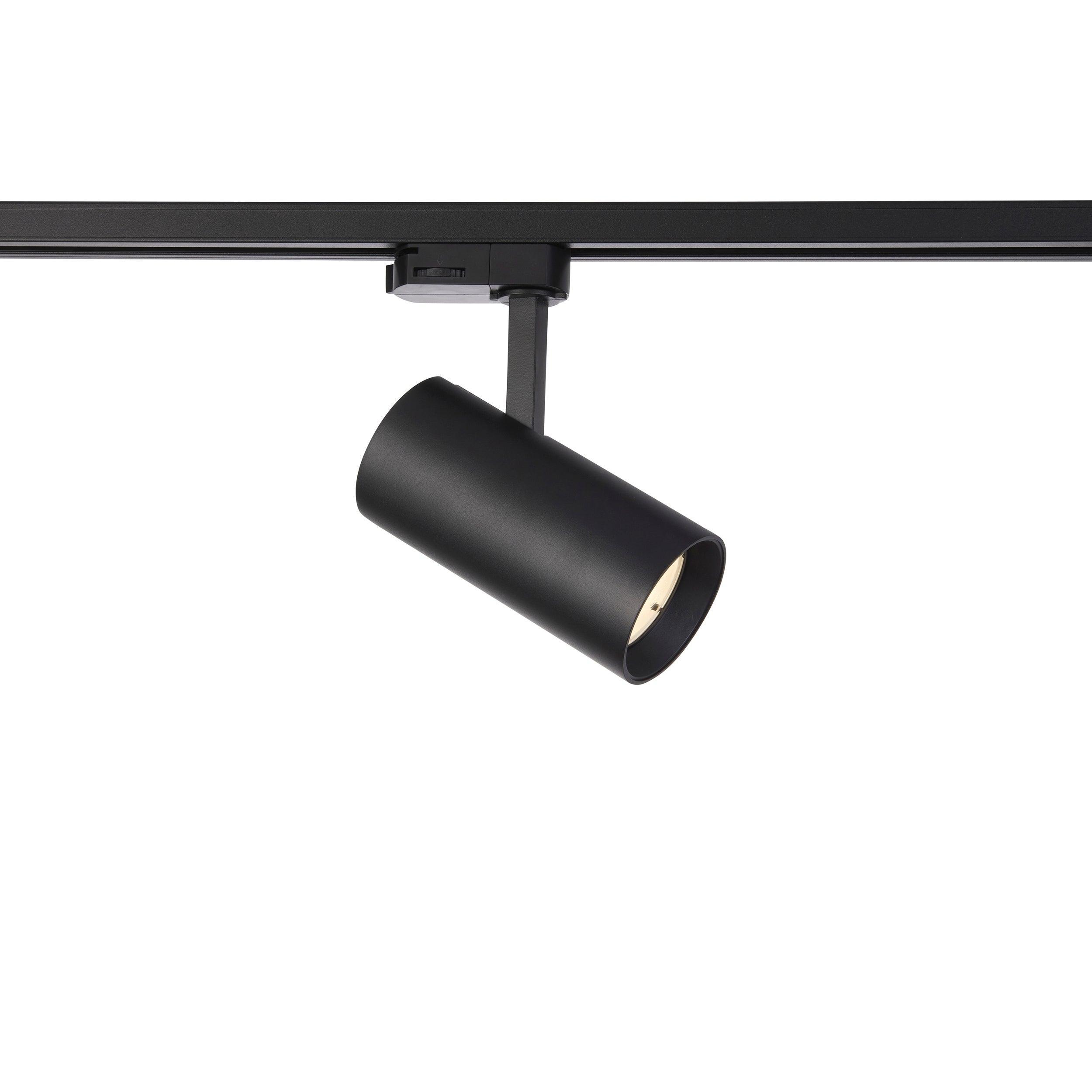 coltled 23w track head 3000k matt black cool white by saxby lighting, close up image 22