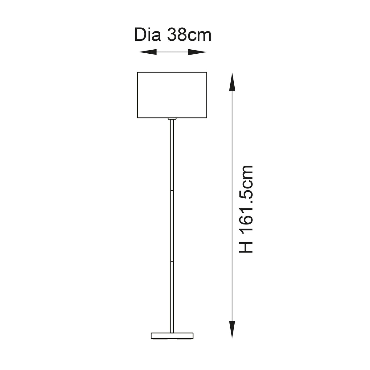 Longshore Black Floor Lamp-OPEN-BOX-BSL-270826