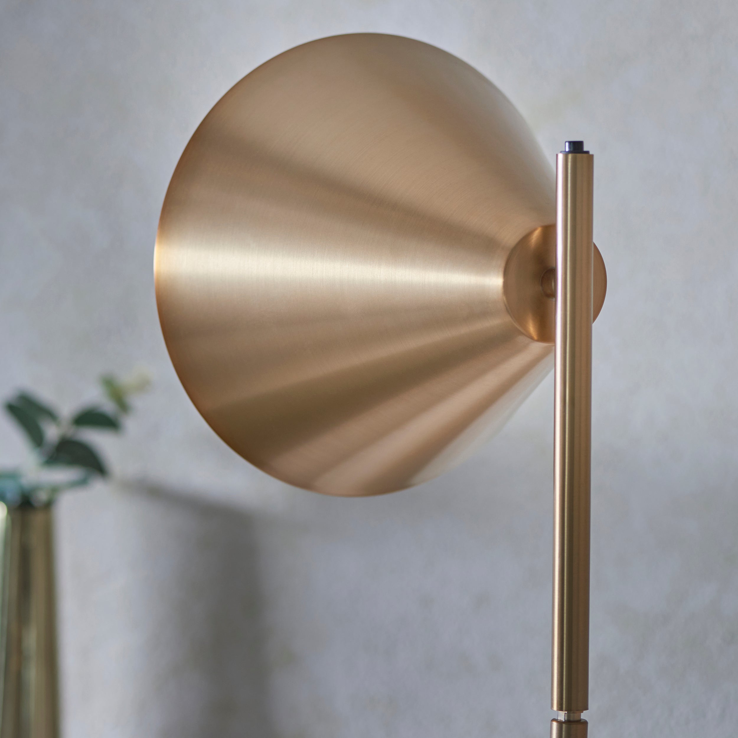 Cape Brass Task Floor Lamp