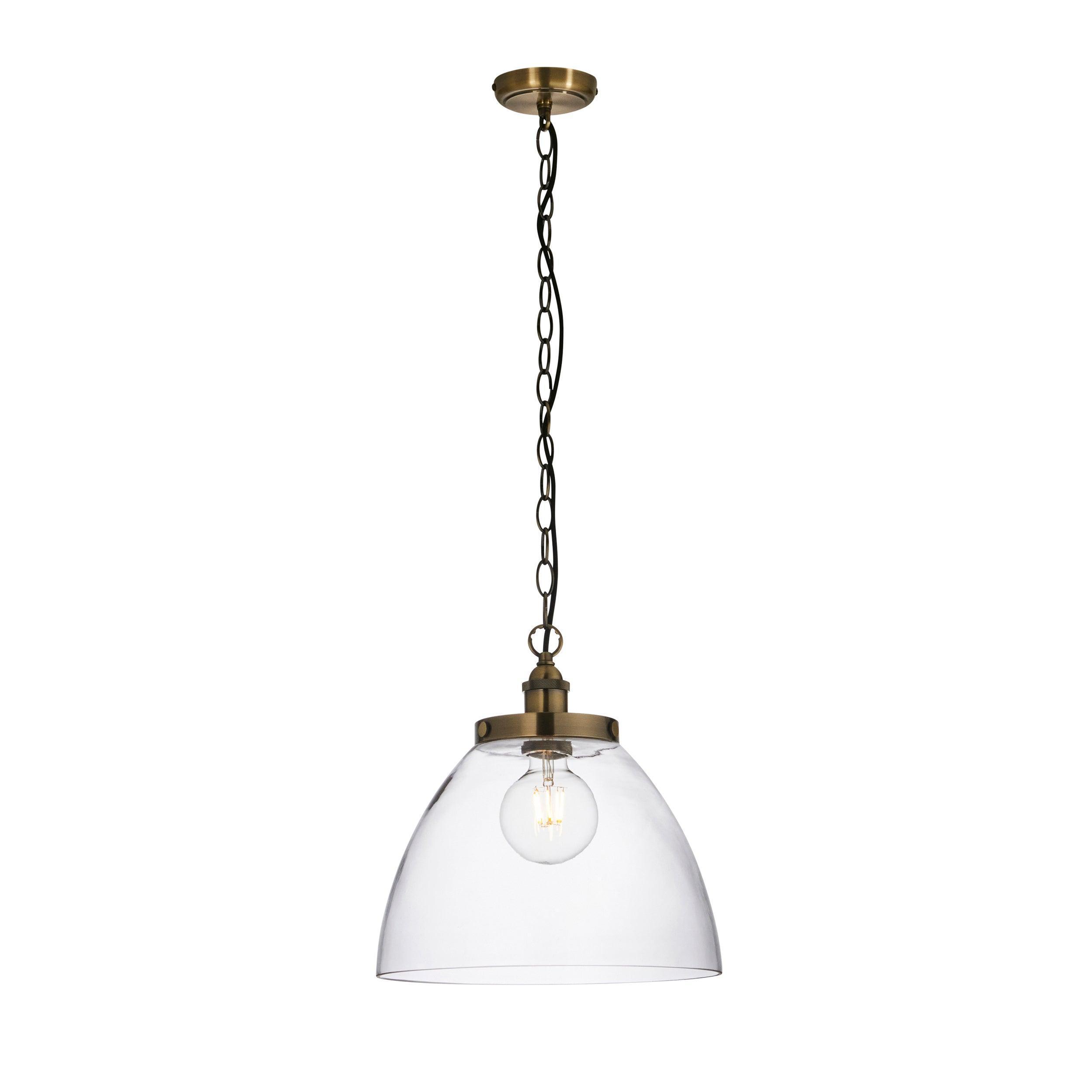 Hansen Grand Brass Pendant Ceiling Light-OPEN-BOX-50-200826