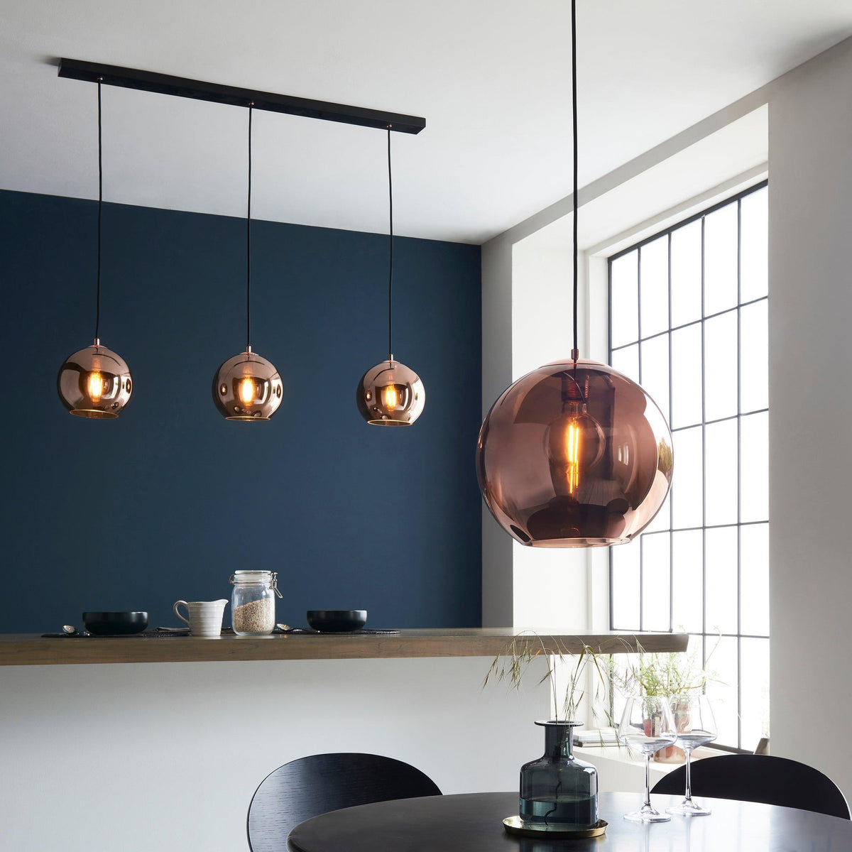 Boli Kitchen Island Light Copper Shades-OB-180926