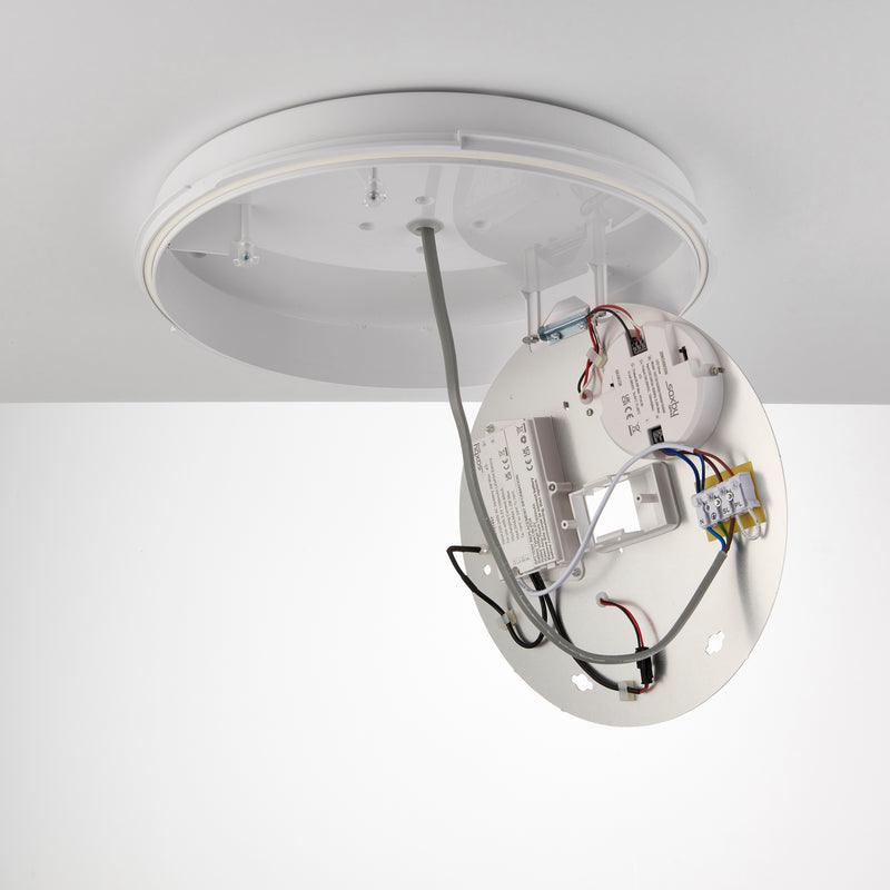 HeroPro XL IP65 Emergency LED Outdoor Bulkhead Flush Light - CCT