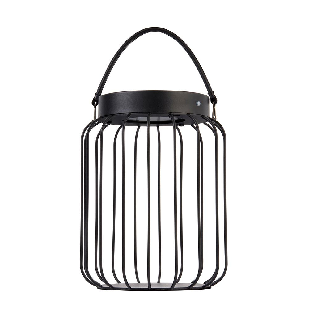 Tropic Solar Black Outdoor Table Lamp