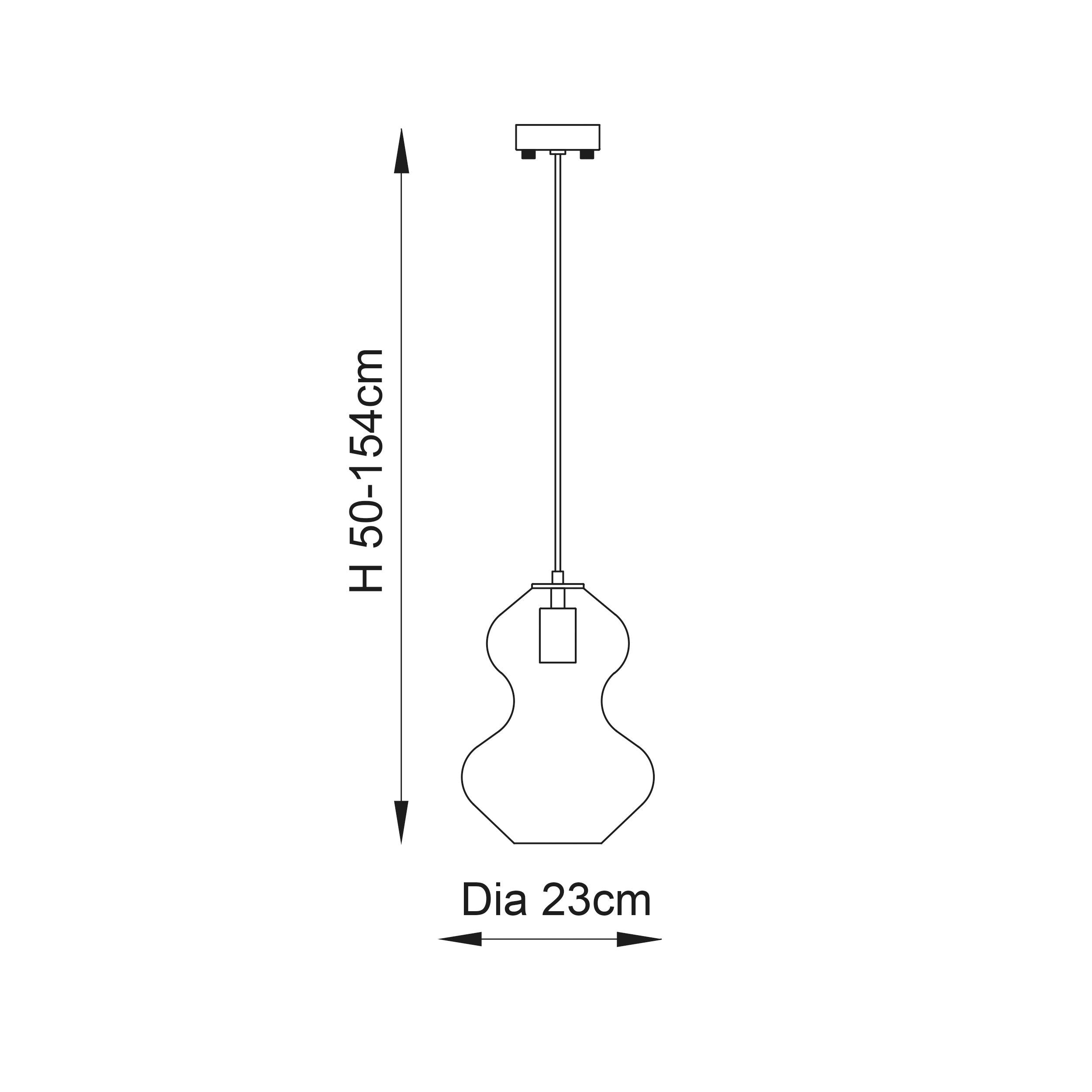 Kelda Shaped Pendant