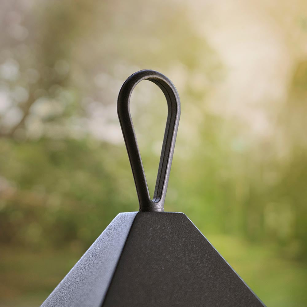 Hoot Battery Powered Black Outdoor Medium Table Lamp