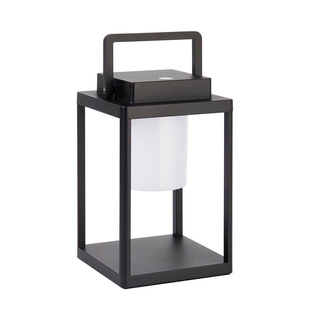 Voyage Rechargeable Black Outdoor Table Lamp - IP44-OB-180926