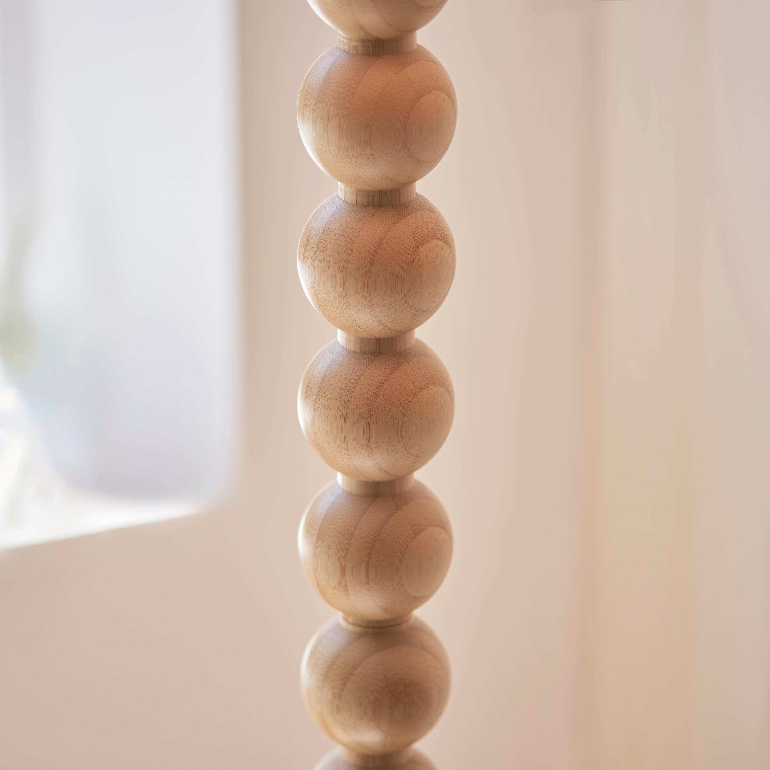 Cane Bamboo Floor Lamp Base