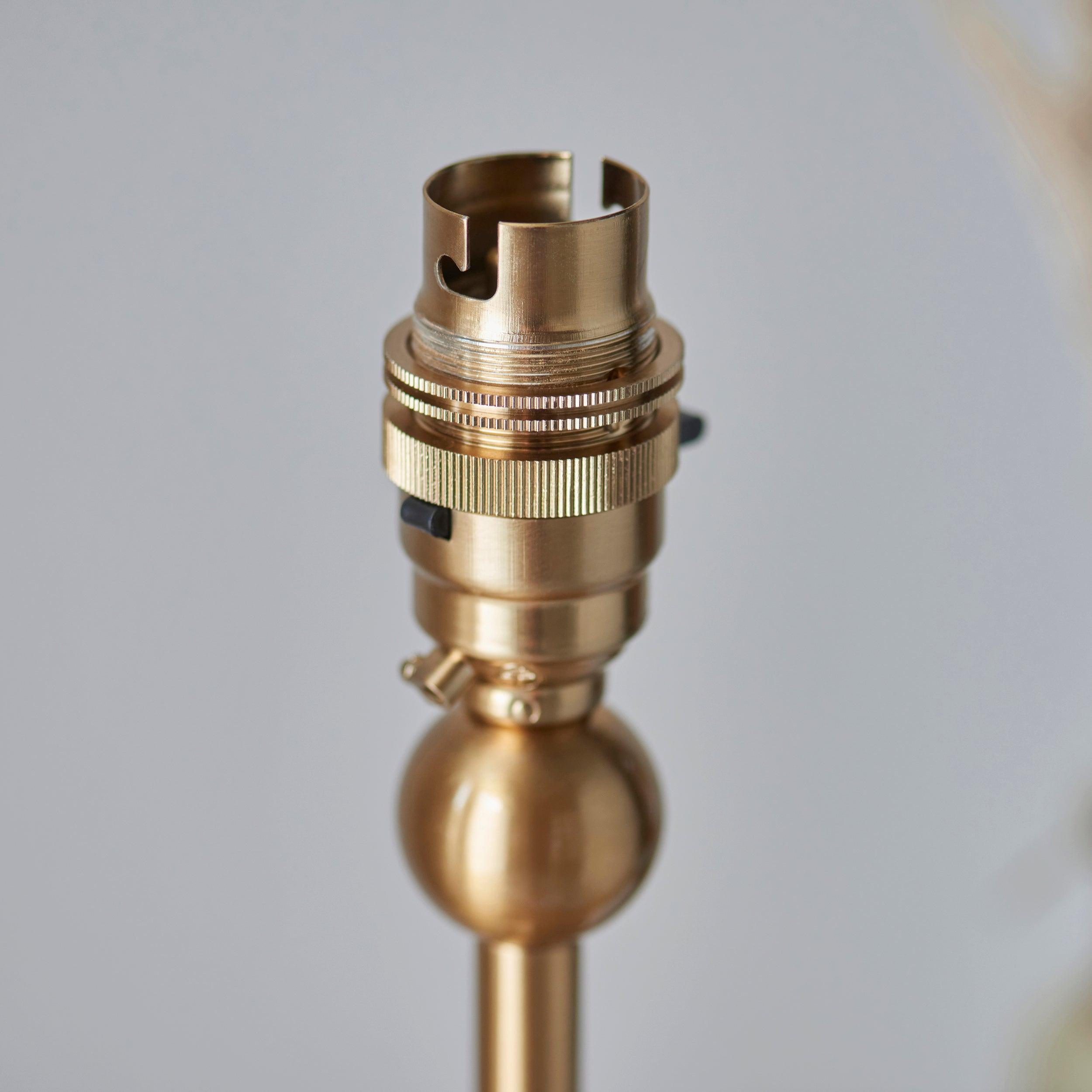 Santiago Brass Table Lamp Base