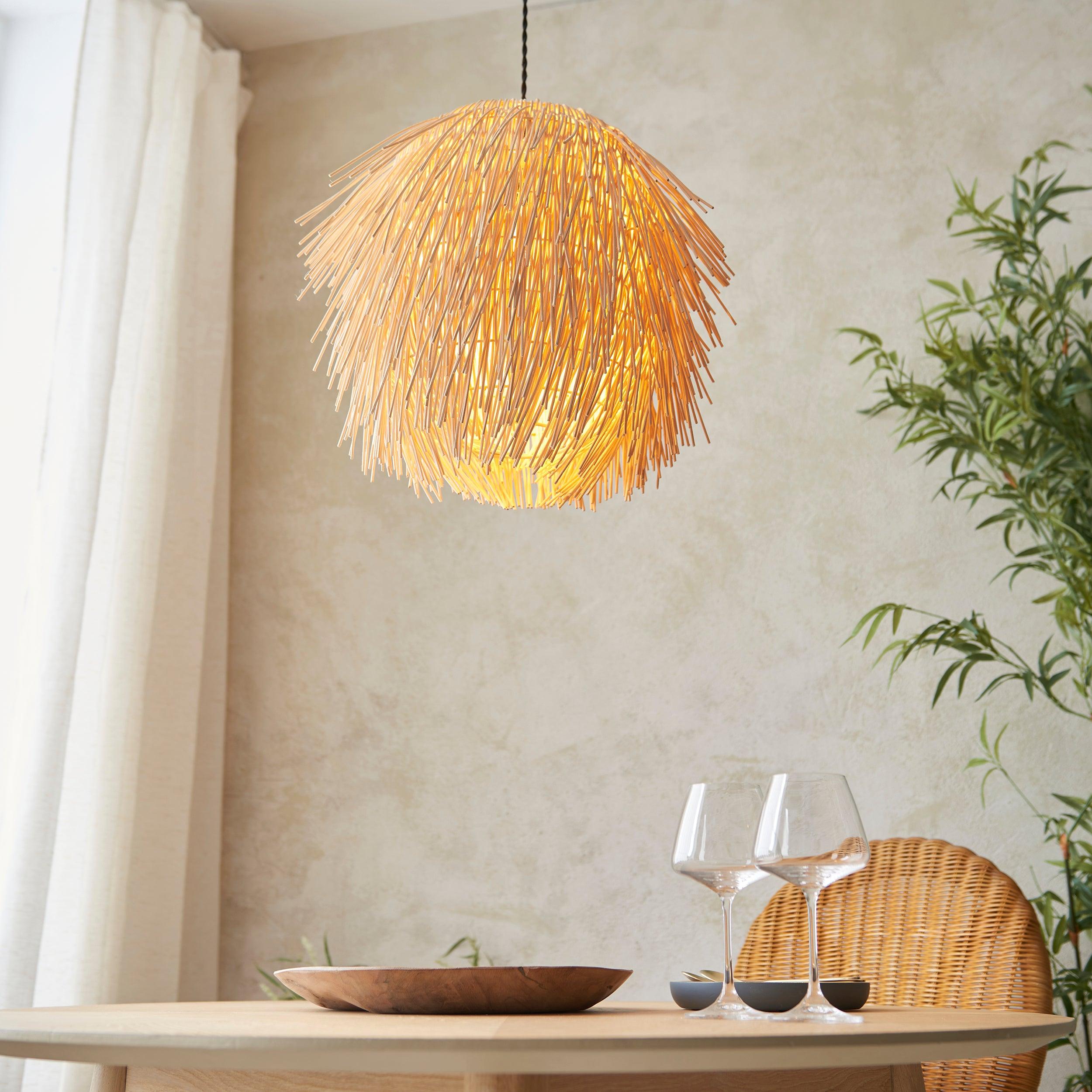 Pushpa Rattan Light Shade