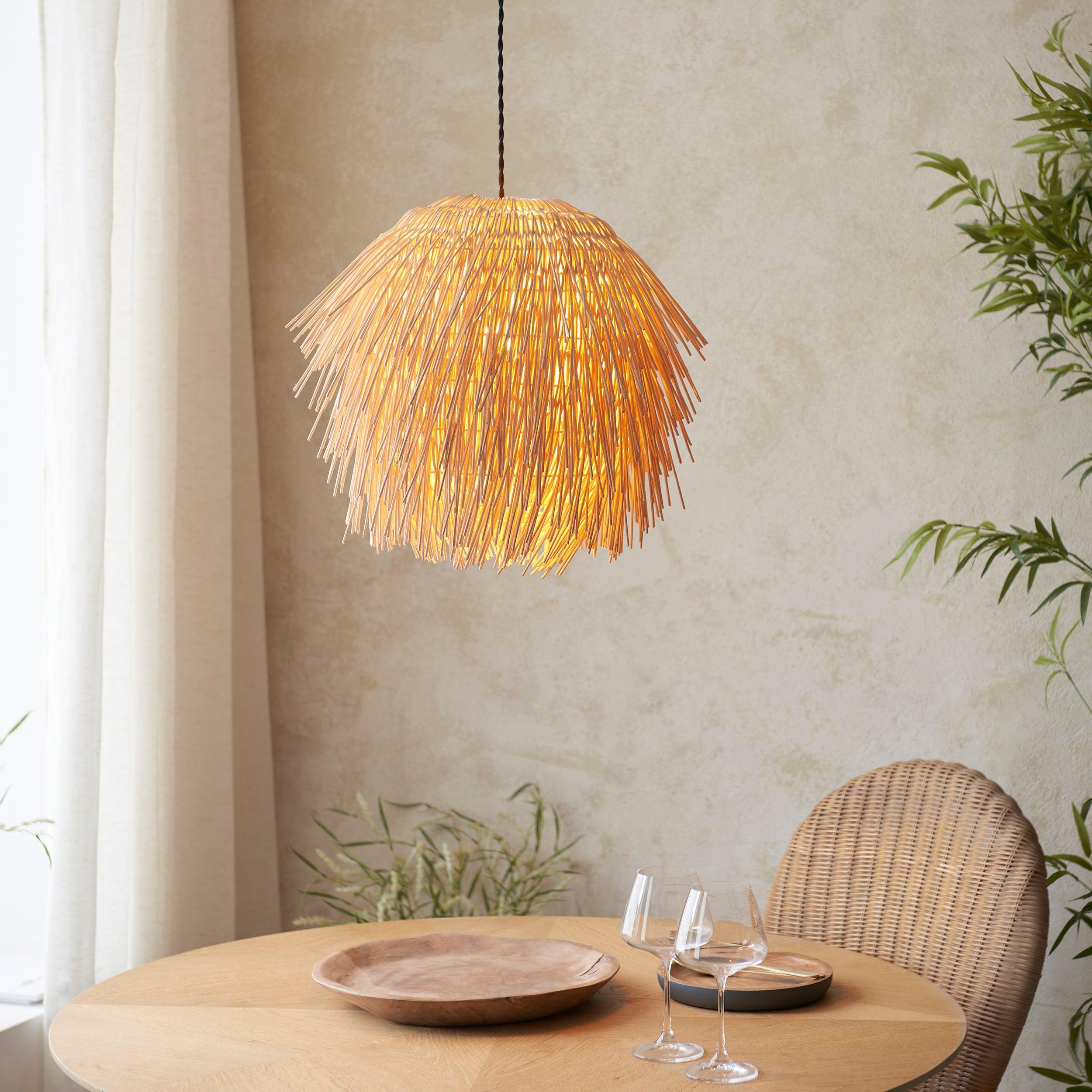 Pushpa Rattan Light Shade