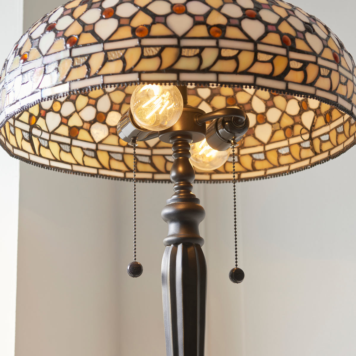 Interiors 1900 Mille Feux Tiffany Floor Lamp — additional angle