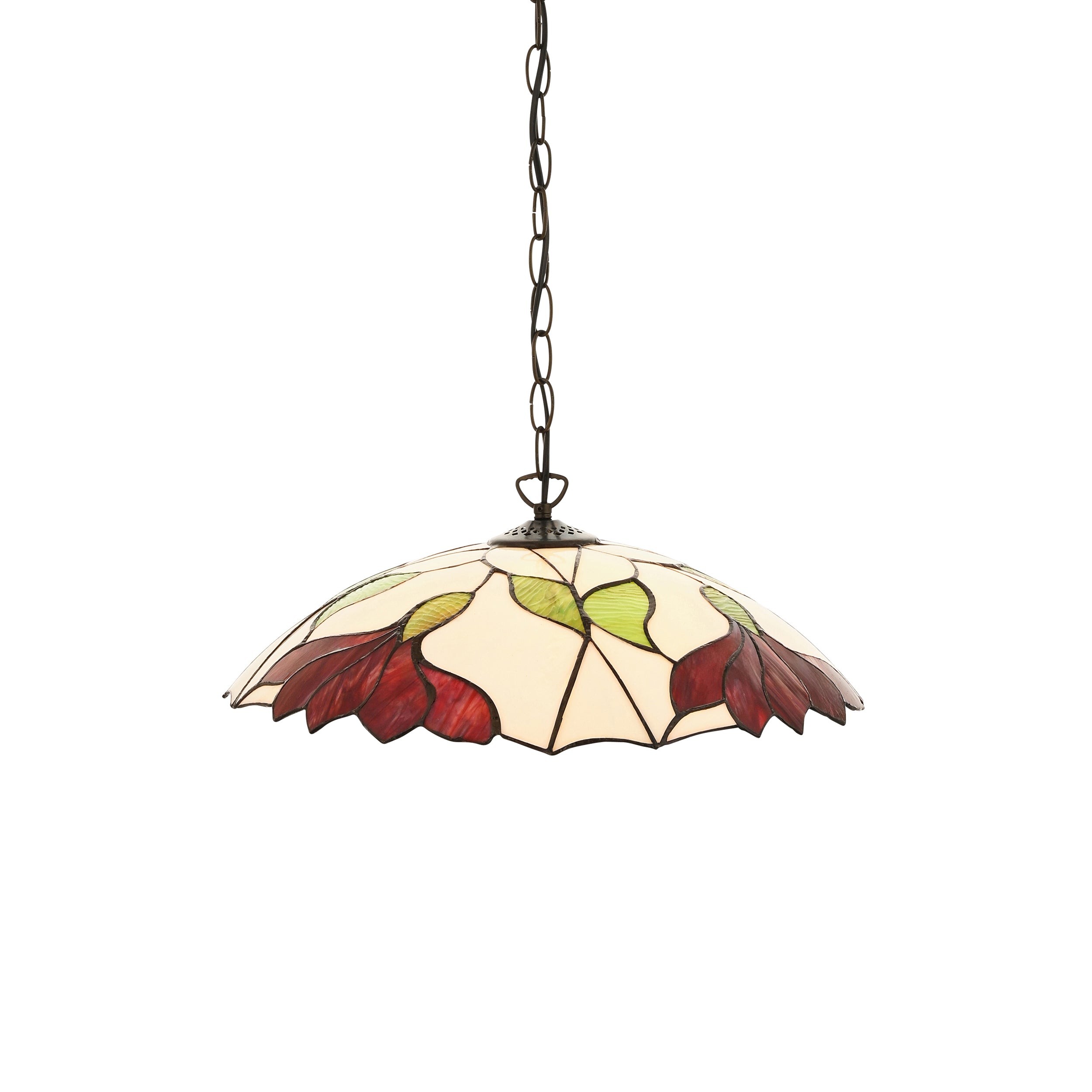 Interiors 1900 Botanica Large Tiffany Pendant Ceiling Light