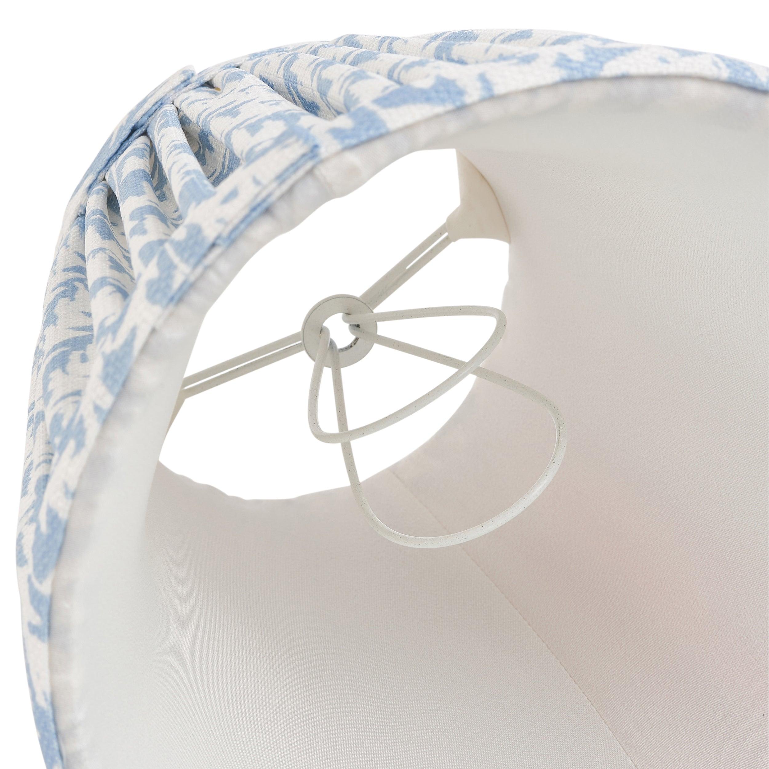 Leaf 16cm Blue Lamp Shade