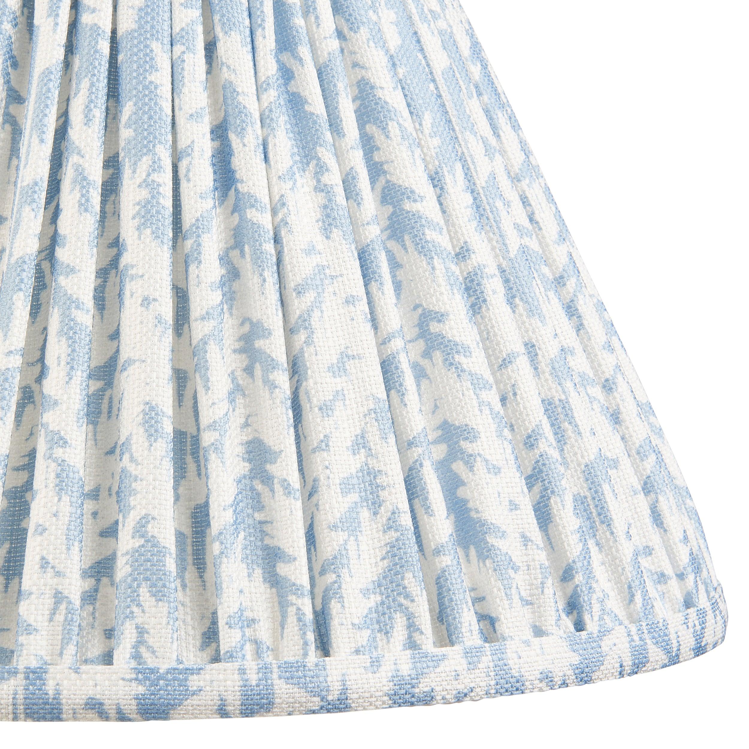 Leaf 30cm Blue Lamp Shade