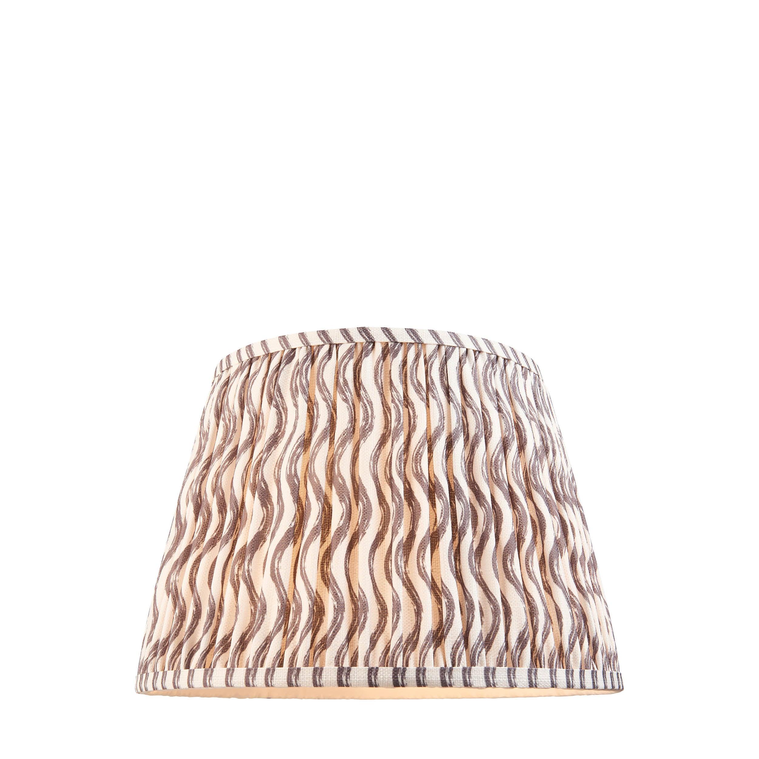 Ripple 35cm Grey Lamp Shade
