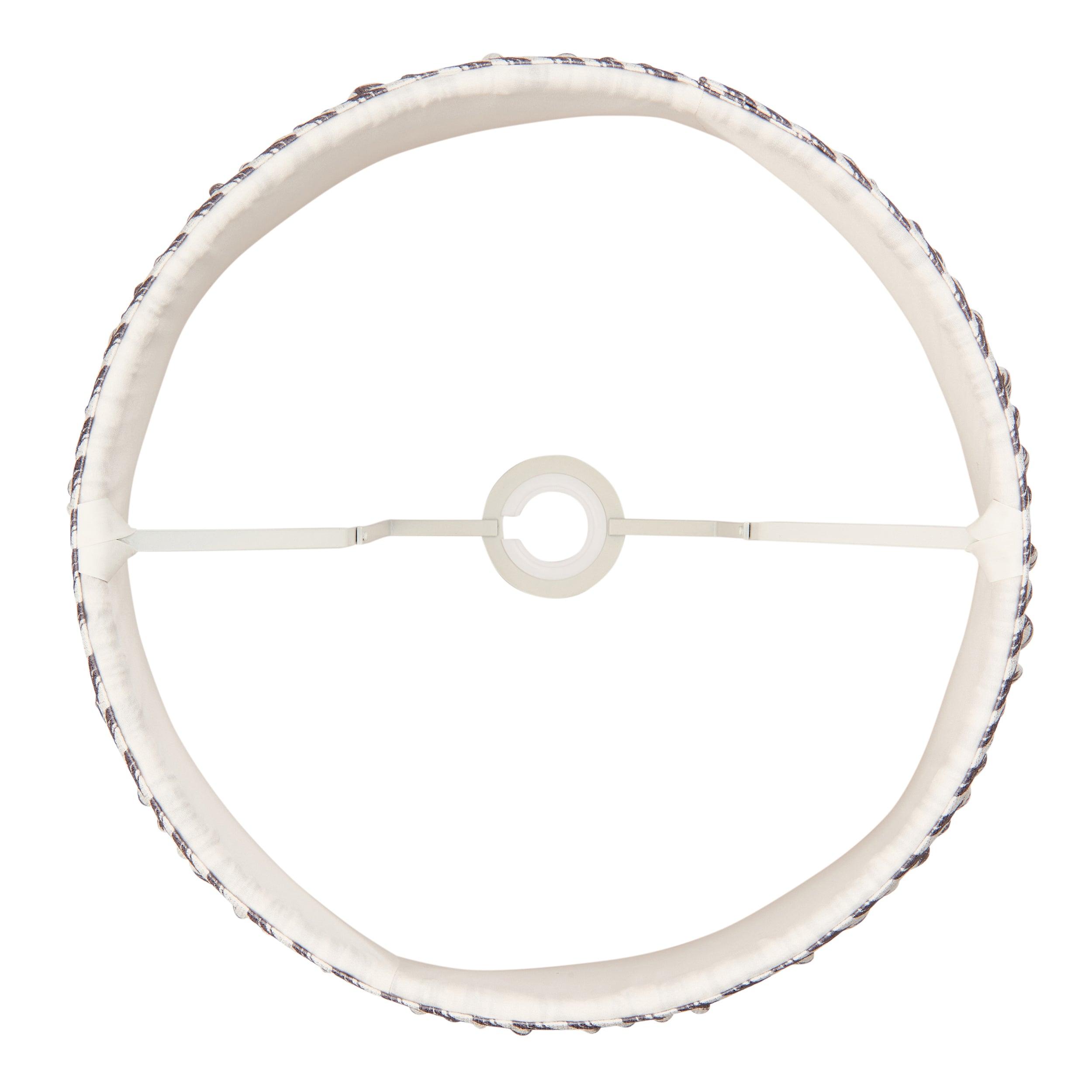 Ripple 35cm Grey Lamp Shade