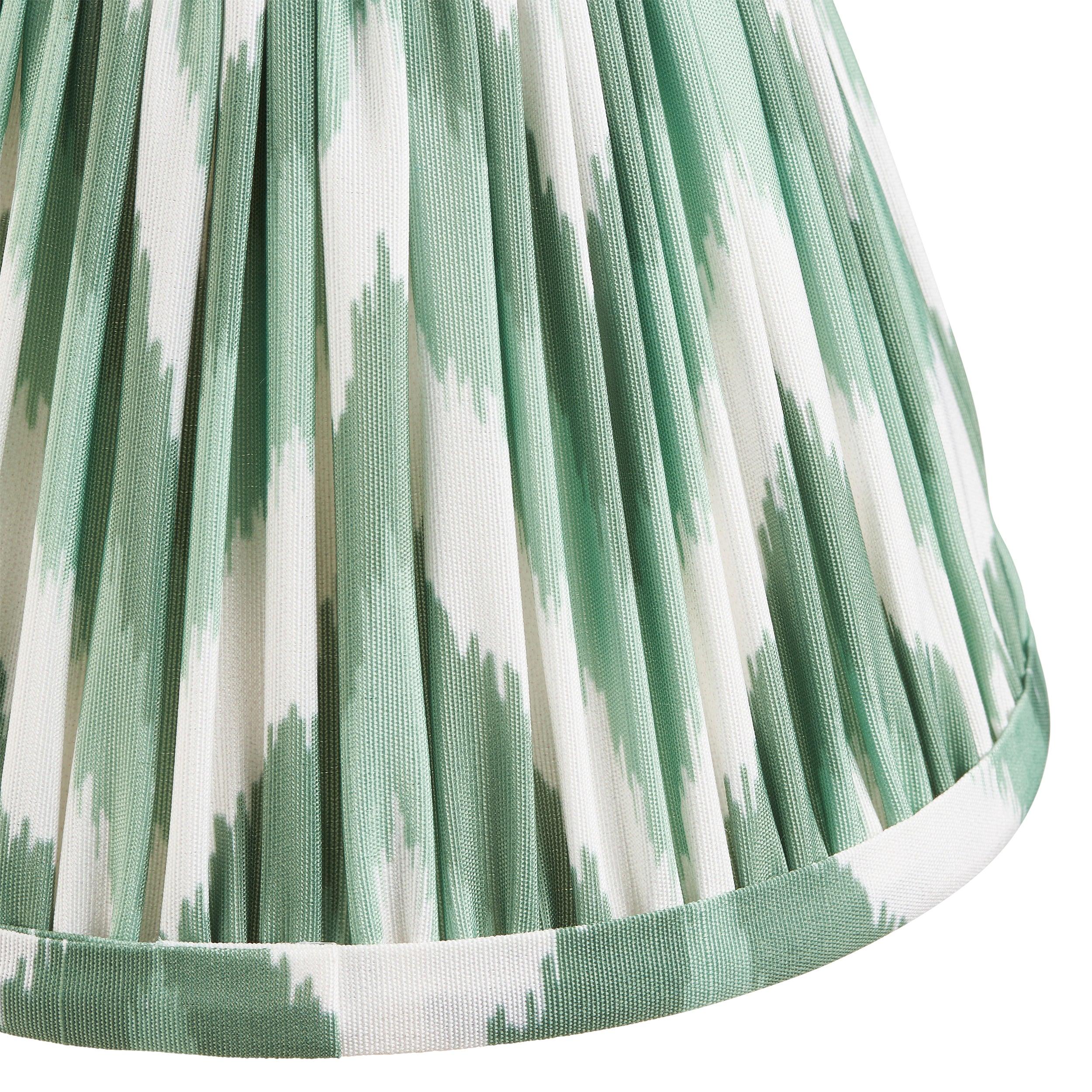 Zigzag 16cm Green Lamp Shade