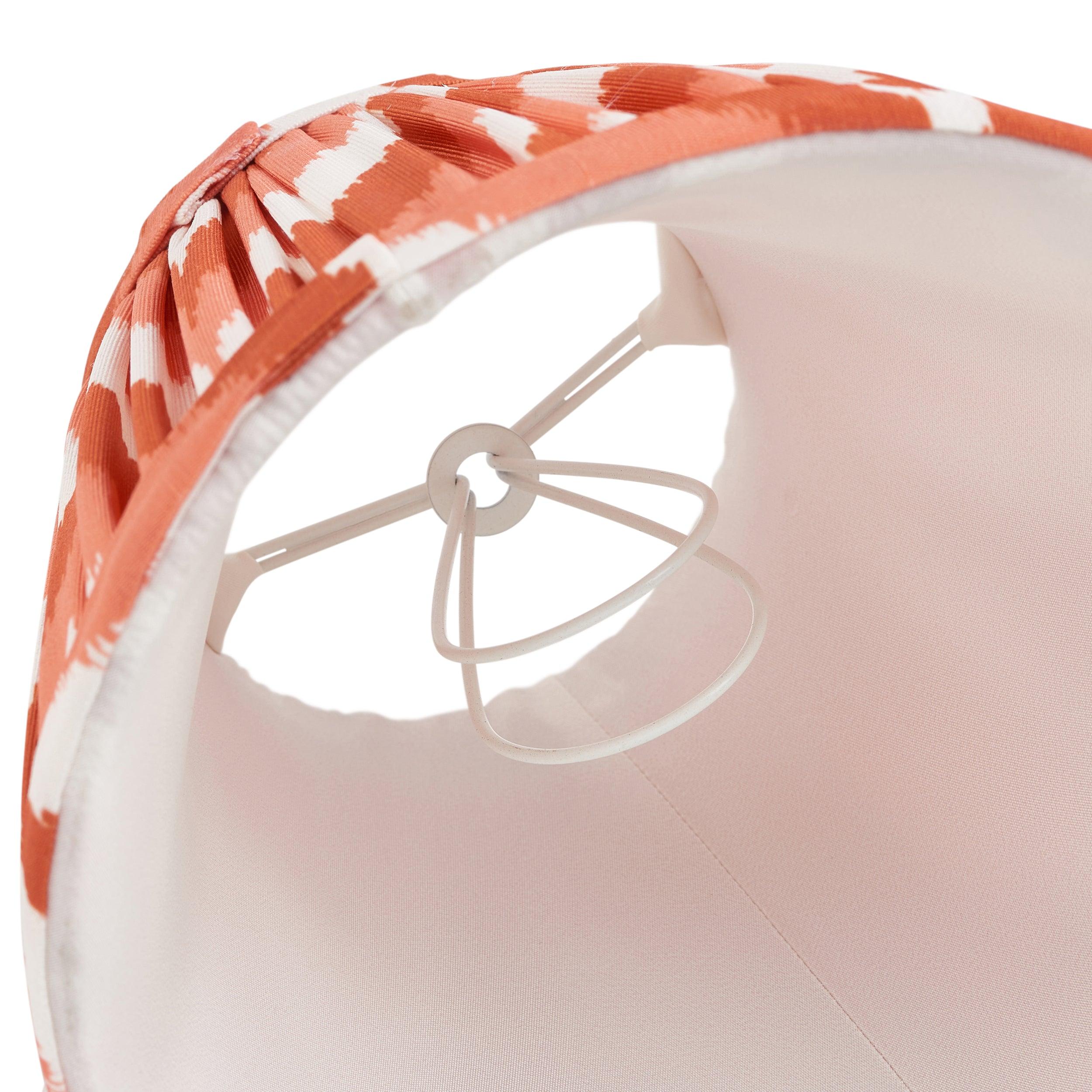 Zigzag 16cm Apricot Lamp Shade