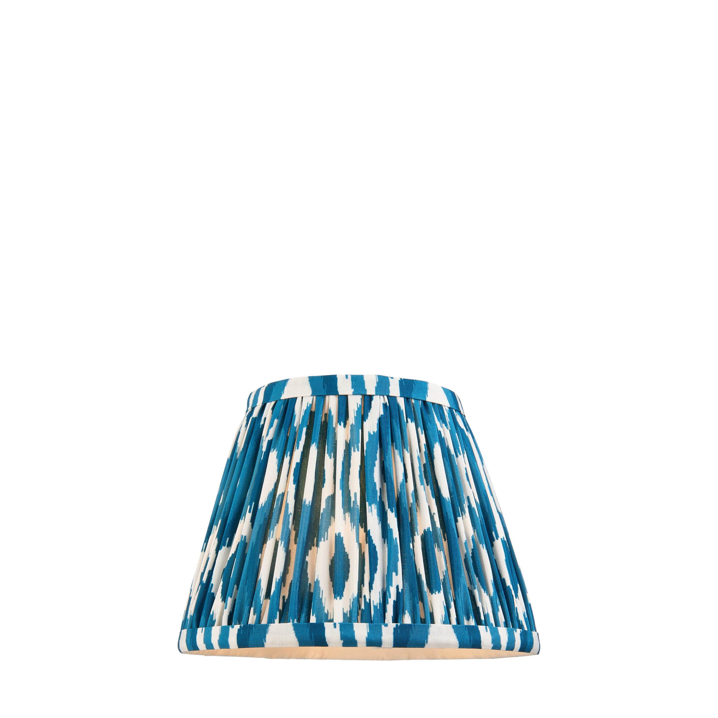 Ikat 20cm Blue Lamp Shade