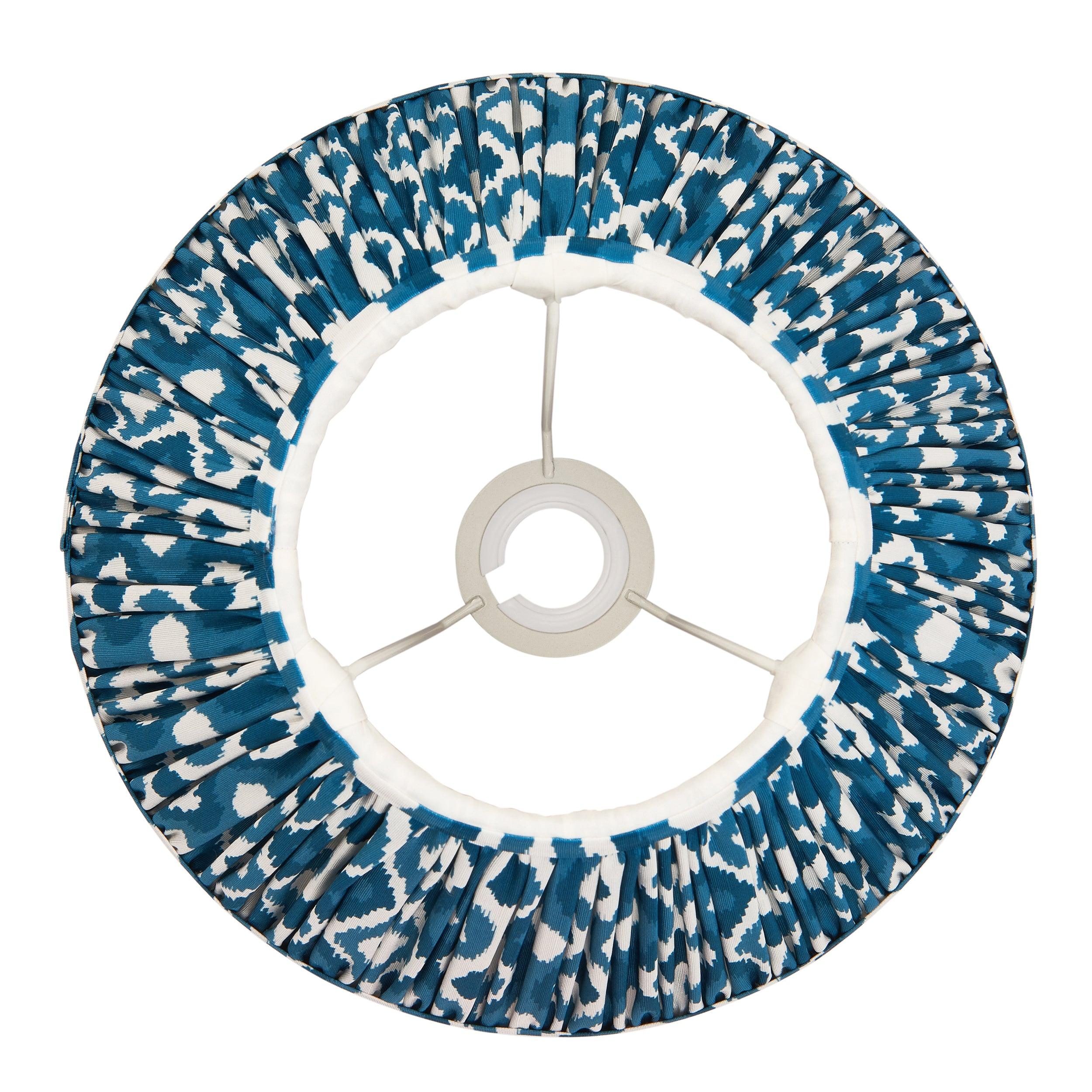 Ikat 30cm Blue Lamp Shade