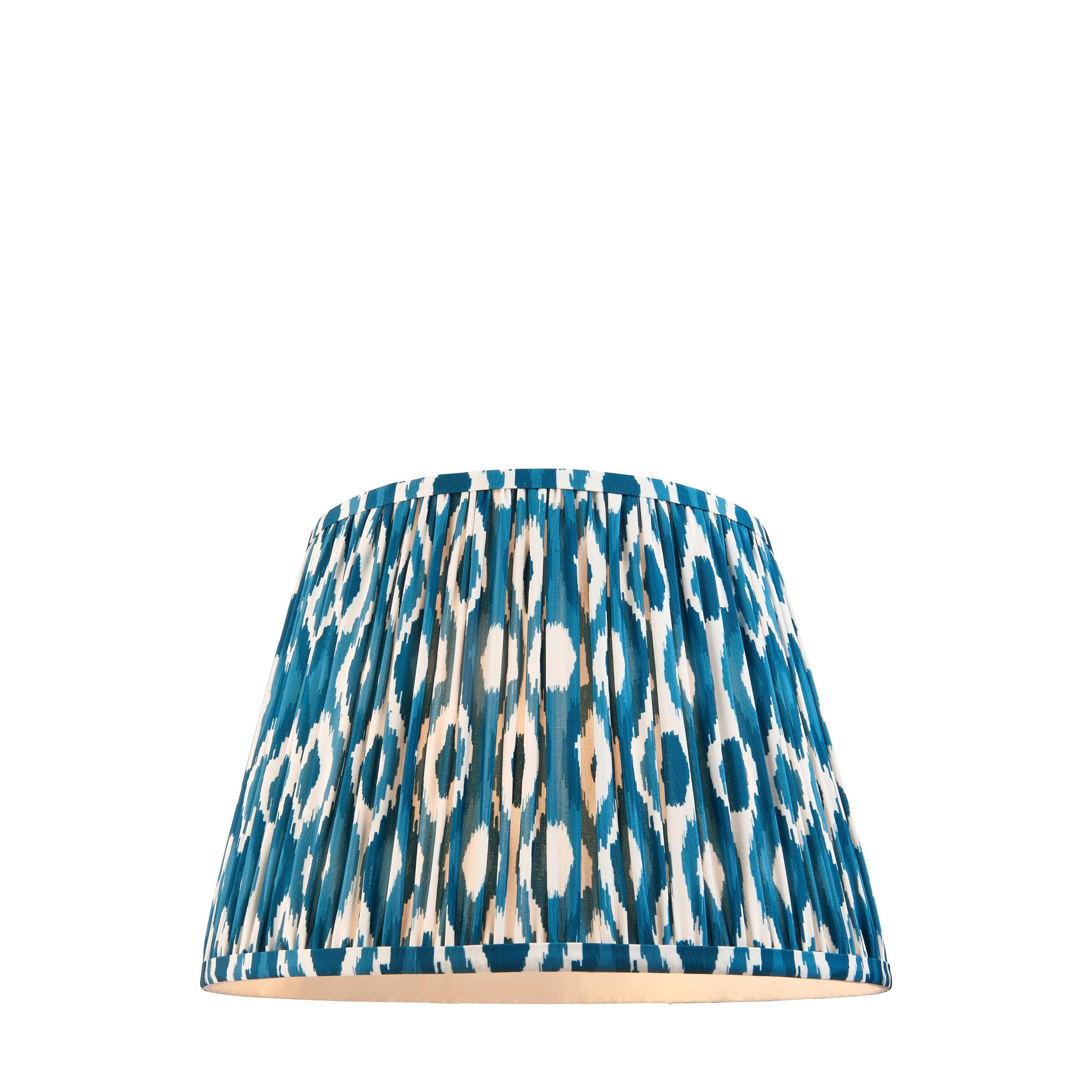 Ikat 35cm Blue Lamp Shade