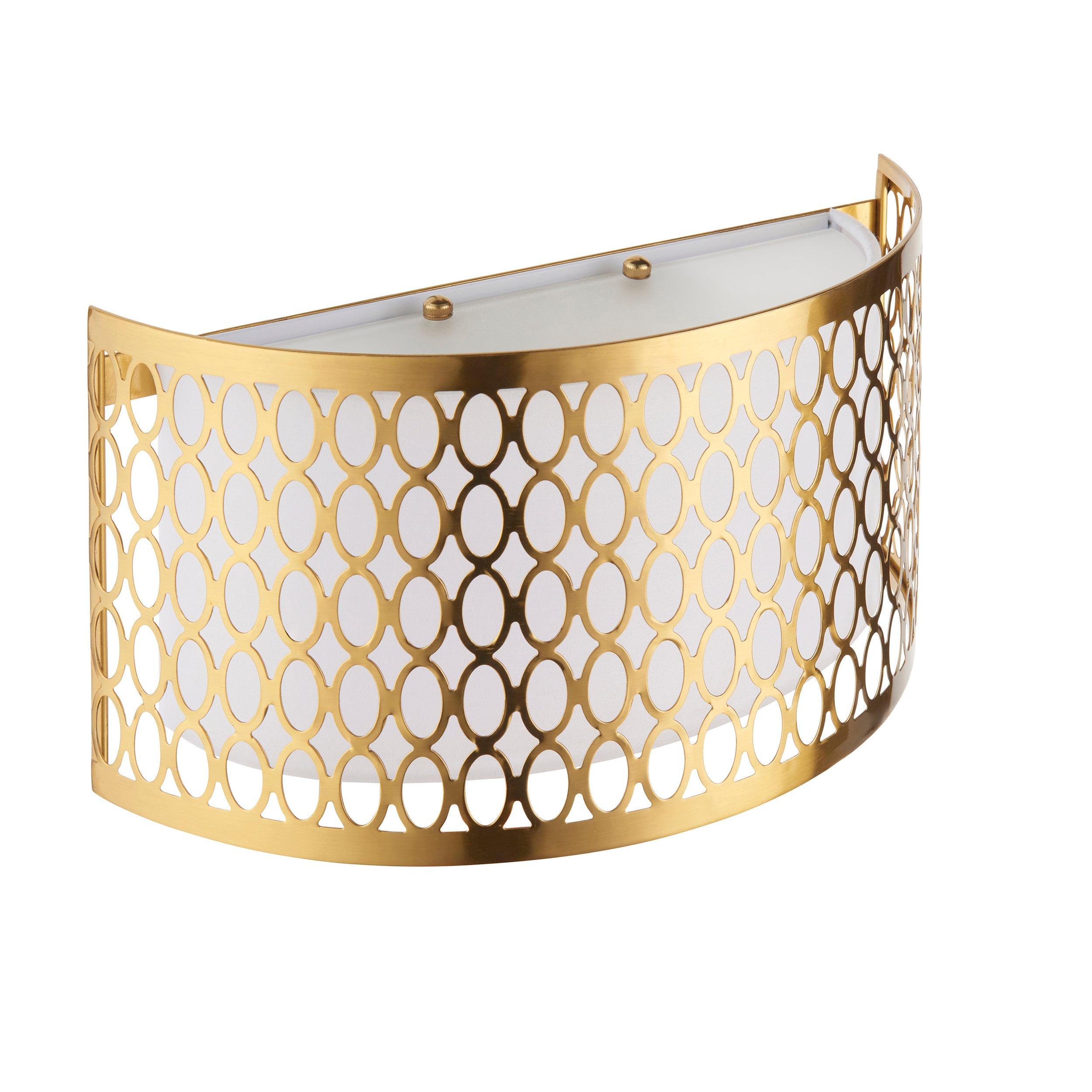 Endon Cordero Gold Wall Light