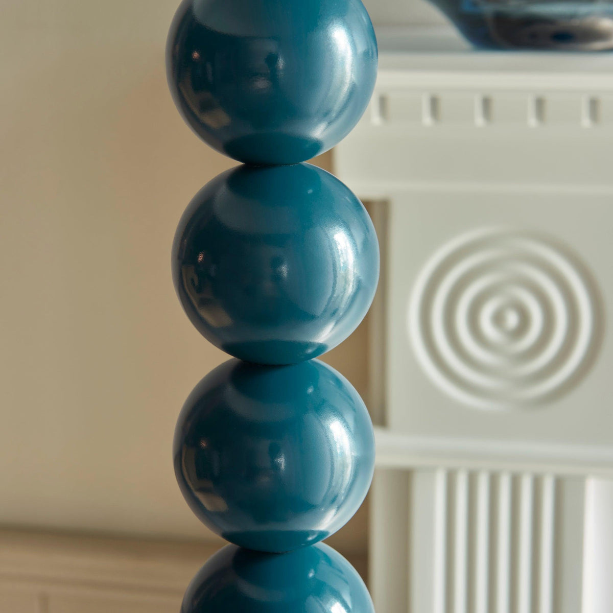 Higgledy Blue Floor Lamp Base-OB-180926