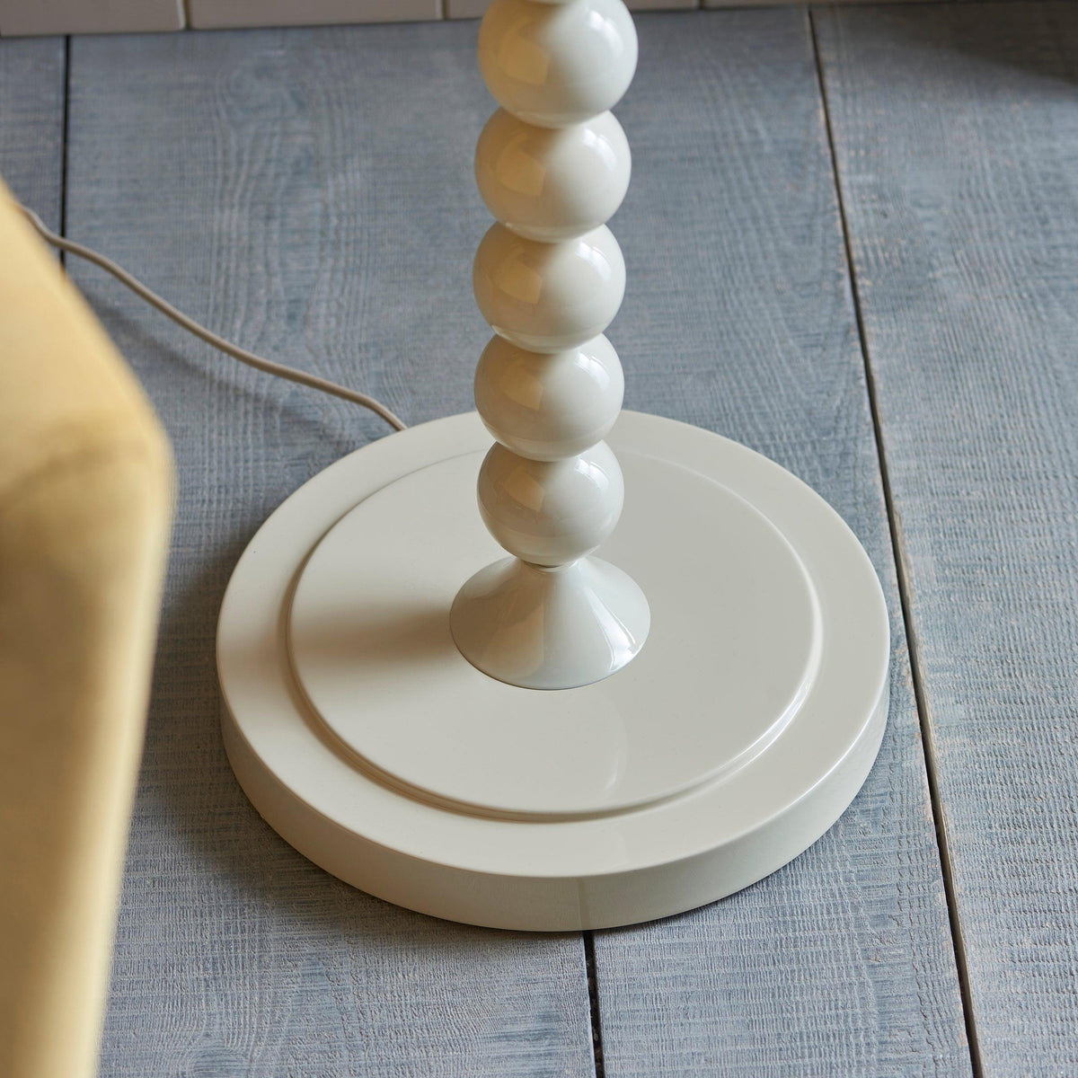 Higgledy Almond White Floor Lamp Base-OB-180926