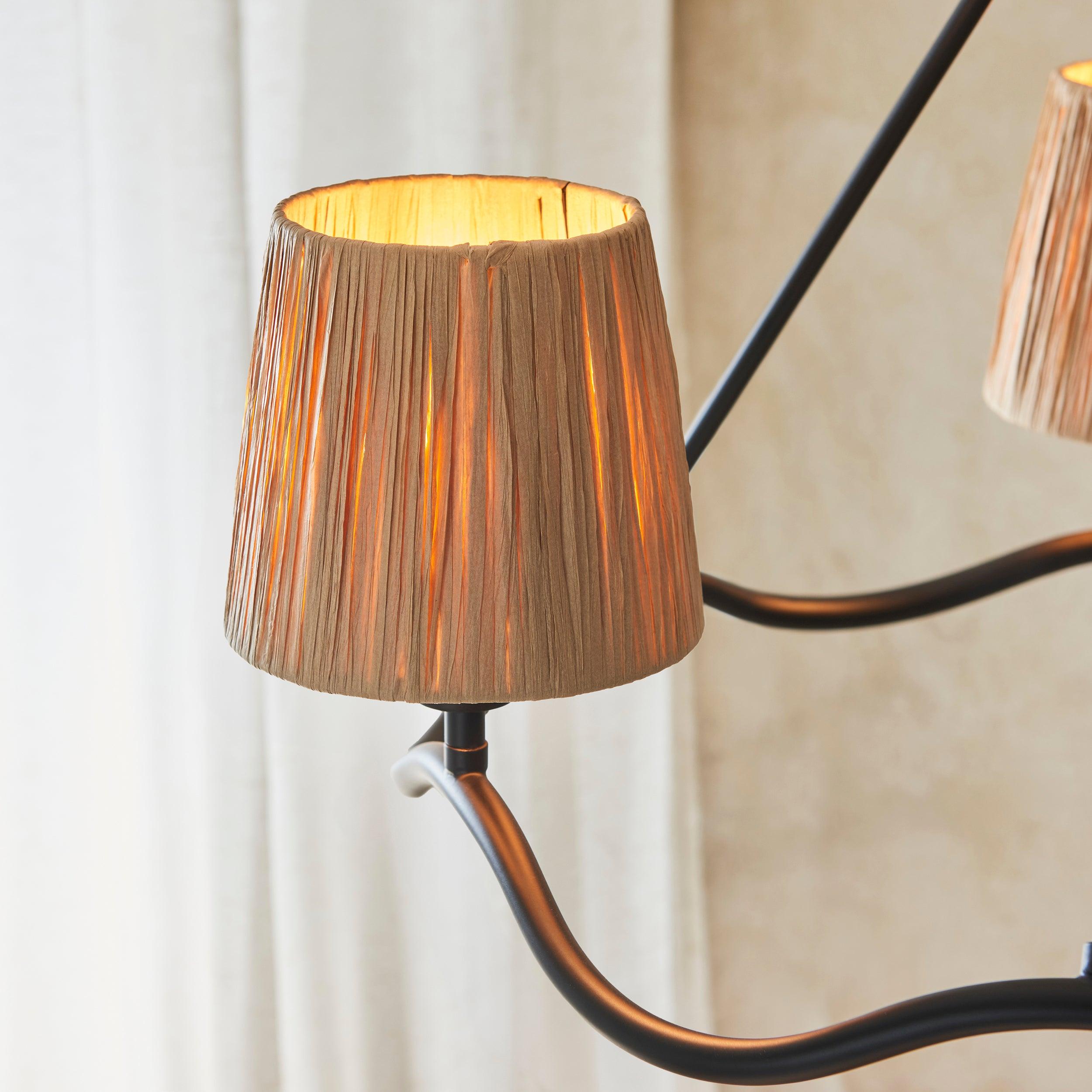 Wriggle Black 3 Light Ceiling Pendant