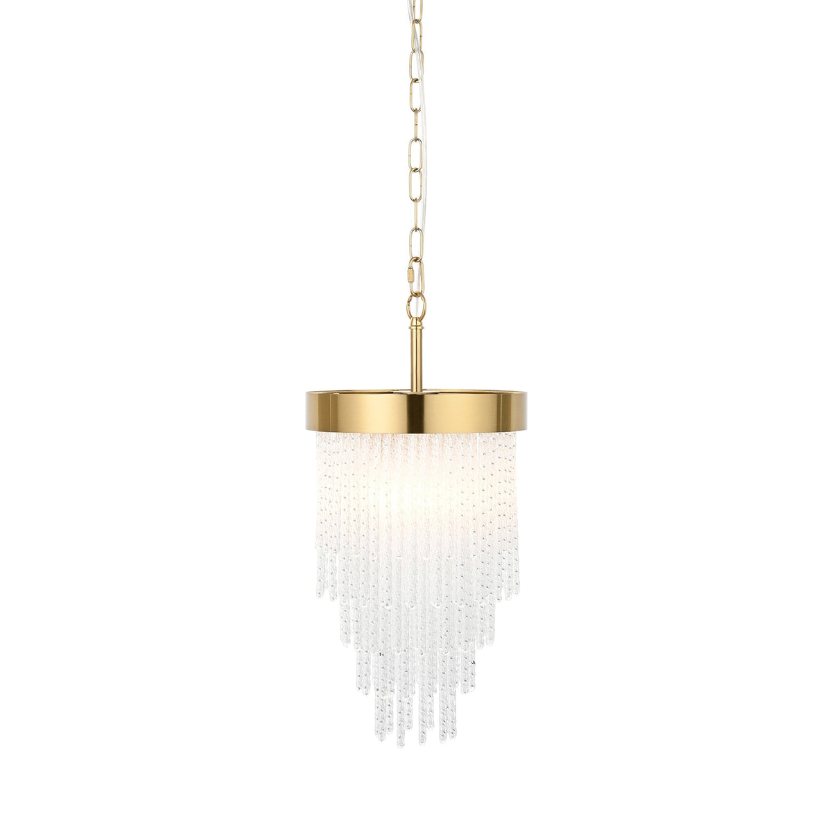 Anistoria Brass & Glass Rod Pendant-warehouse-180926