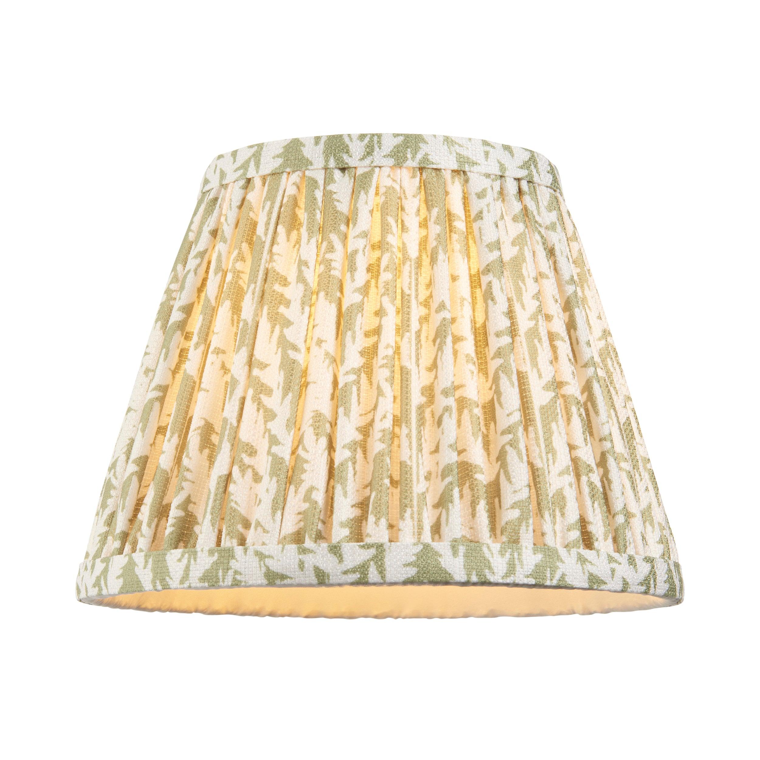 Higgledy Pink Table Lamp & Leaf 20cm Herb Garden Green Shade