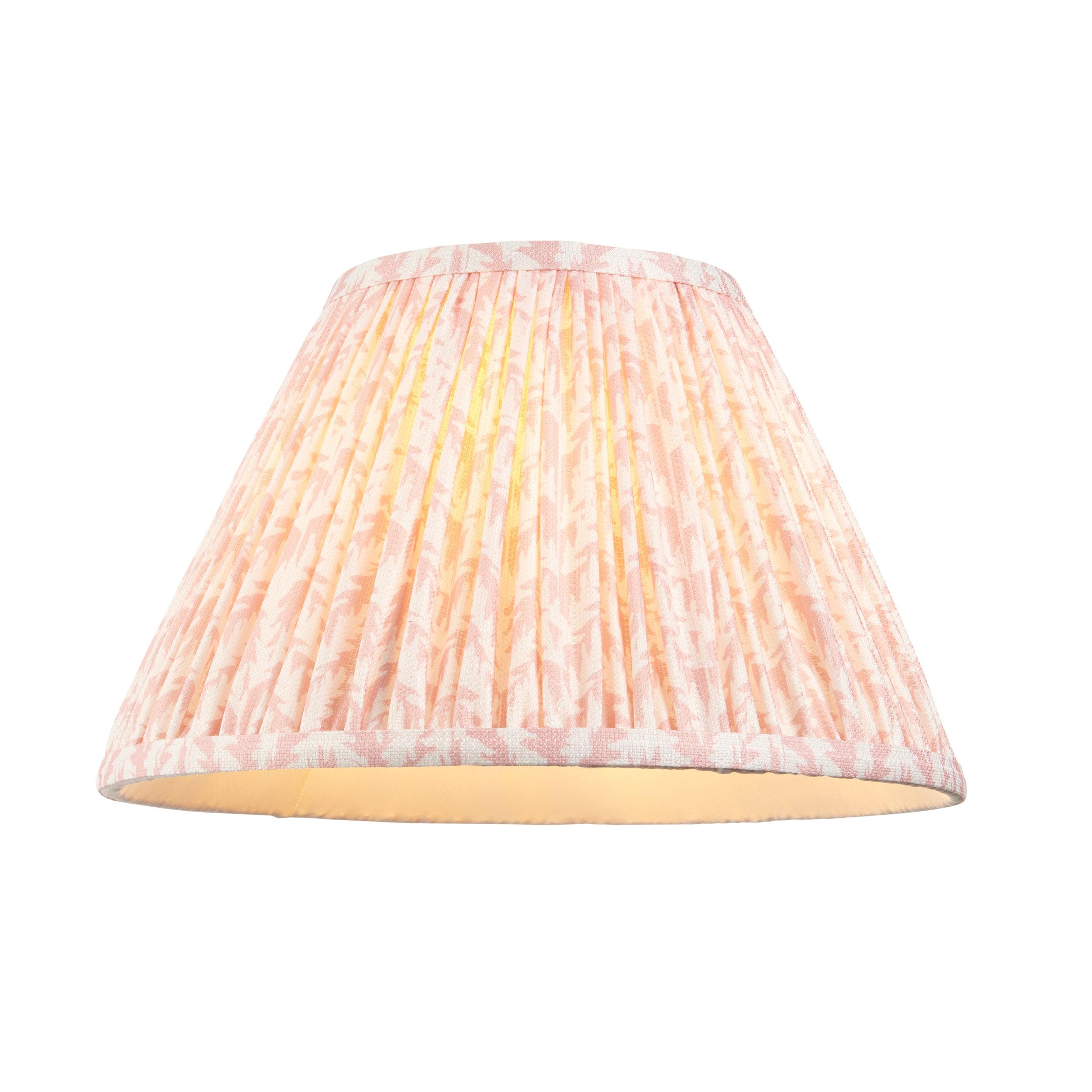 Layered Leaf Ceramic Table Lamp & Leaf 30cm Peachy Keen Shade
