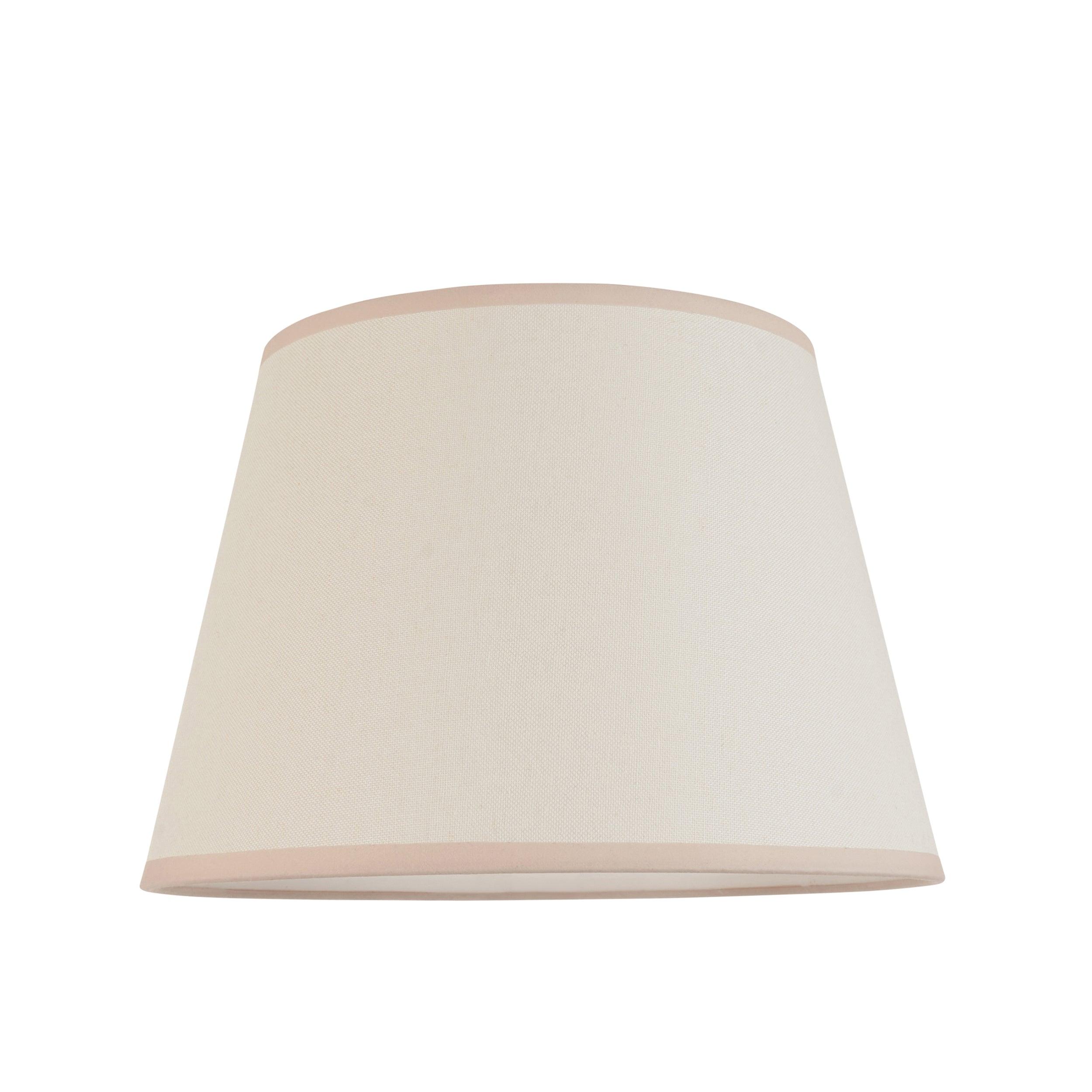 Layered Leaf Green Ceramic Table Lamp & Ivy 35cm Vintage White Shade