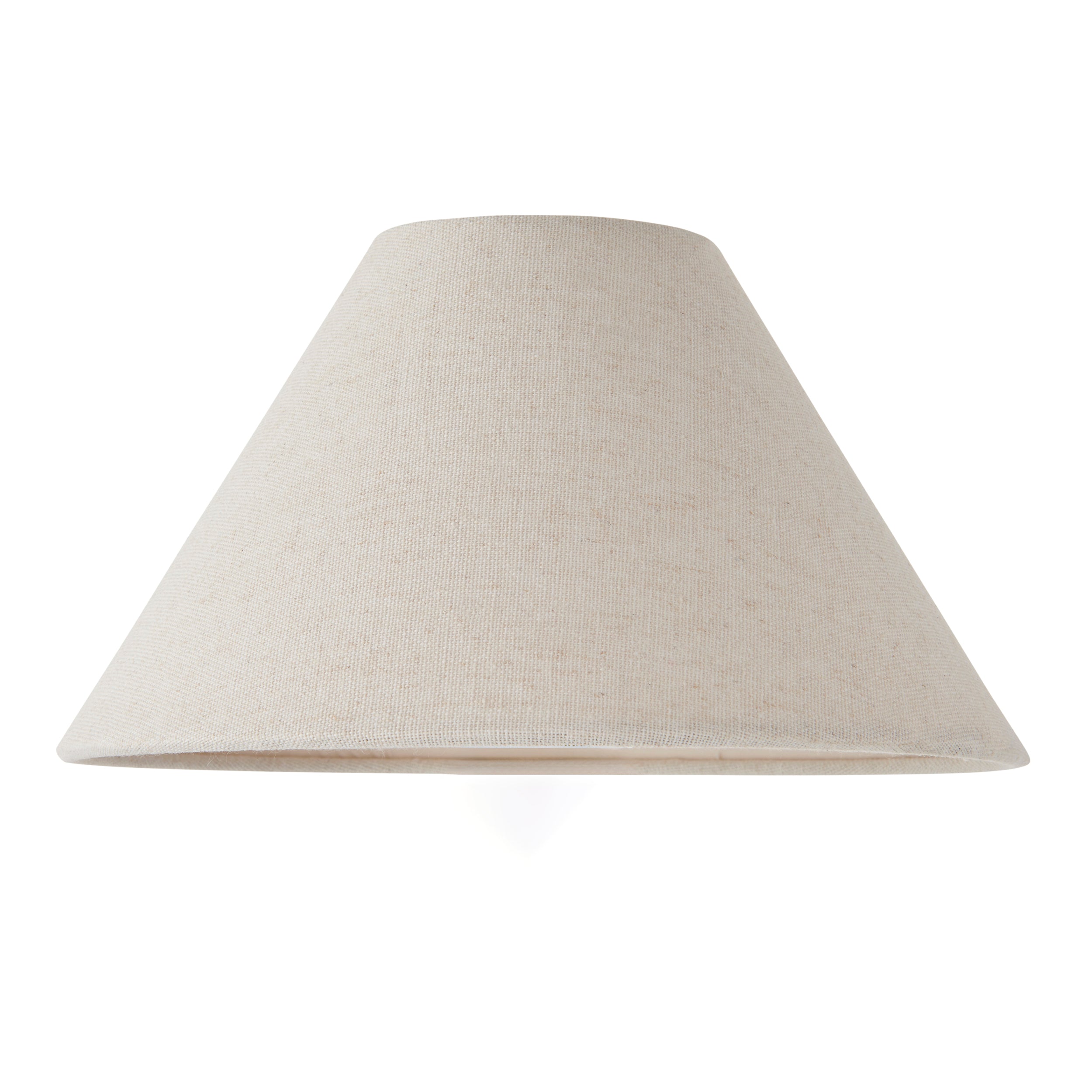 Avalon 22cm Faux Linen Tapered Shade 117532 by Endon Lighting
