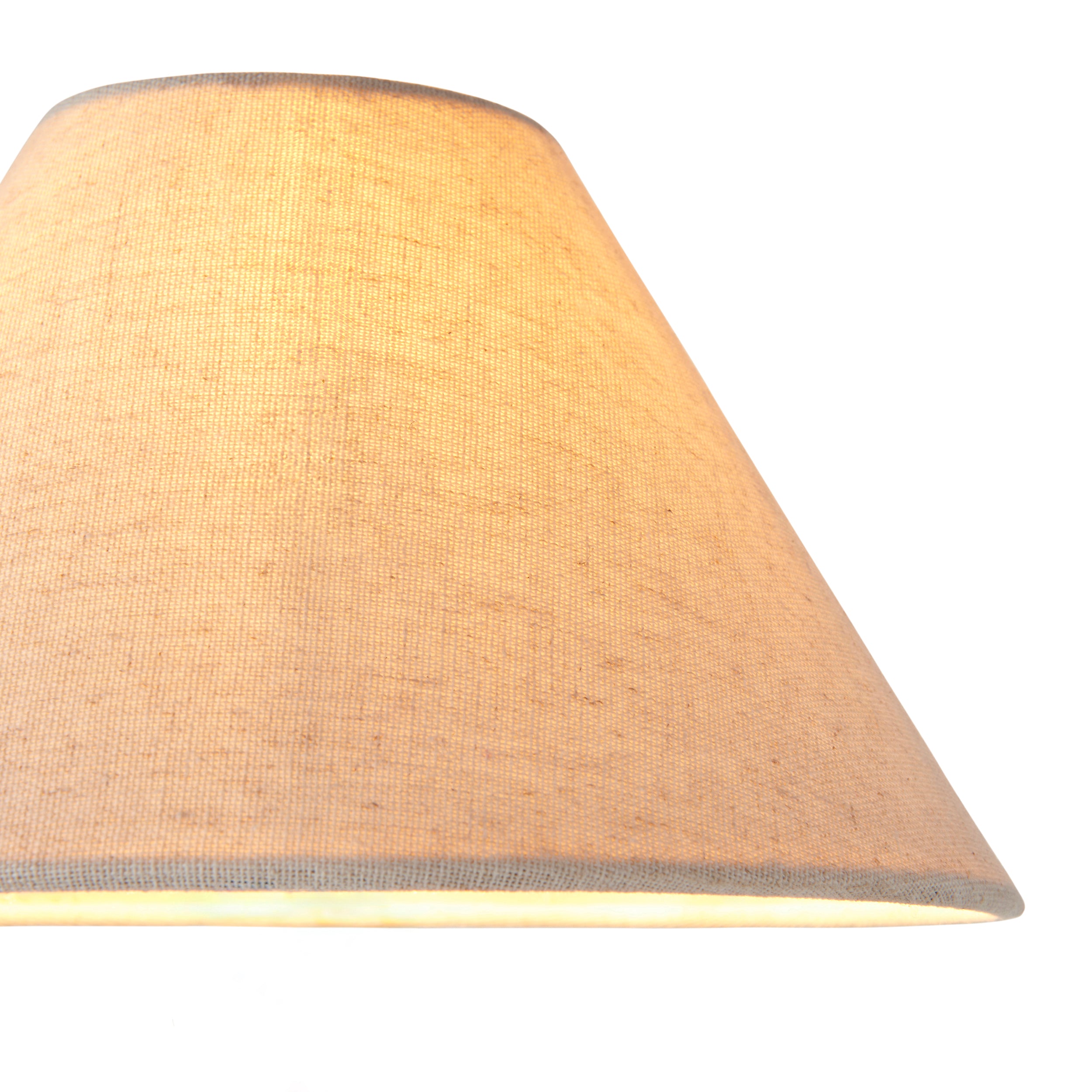 Avalon 22cm Faux Linen Tapered Shade
