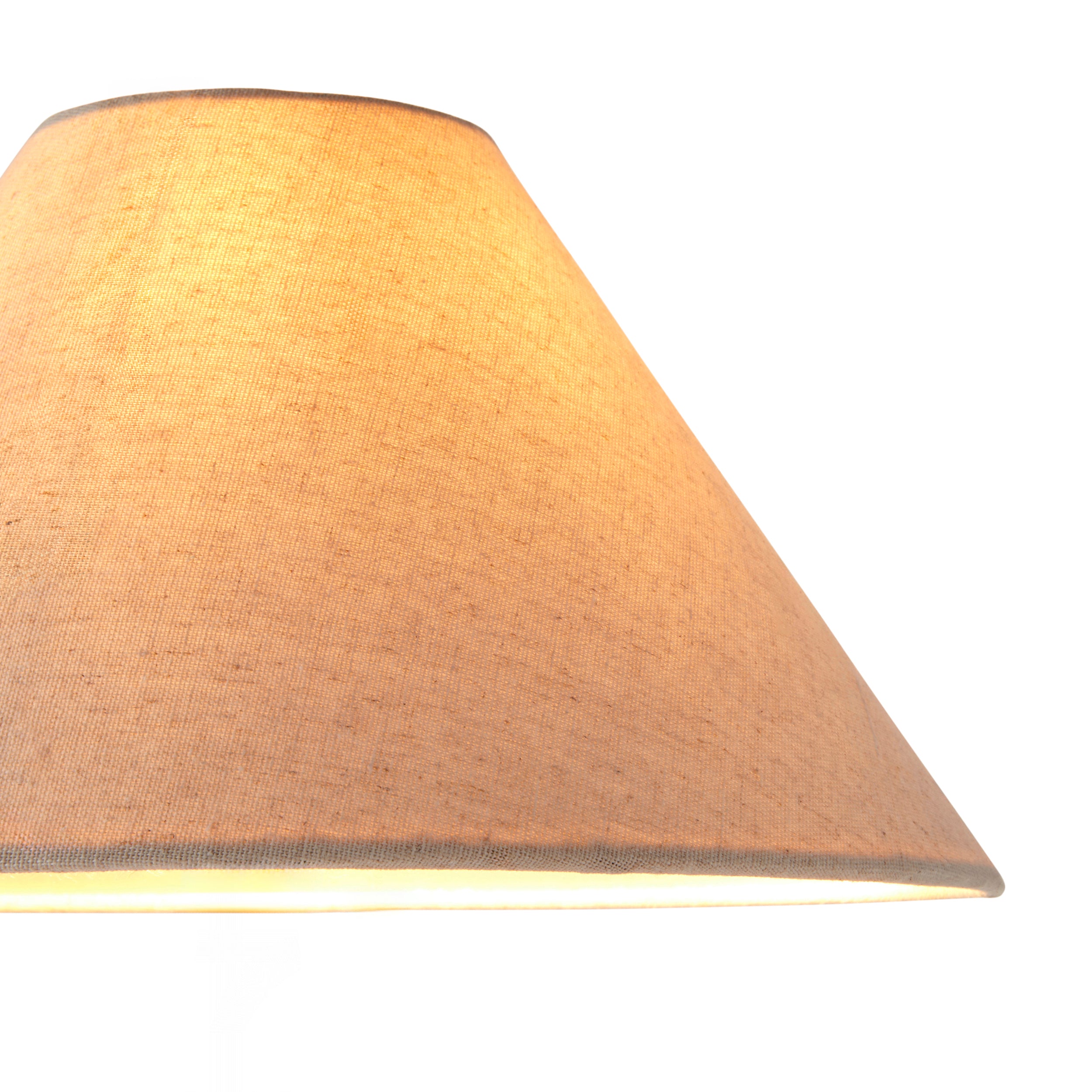 Avalon 31cm Faux Linen Tapered Shade