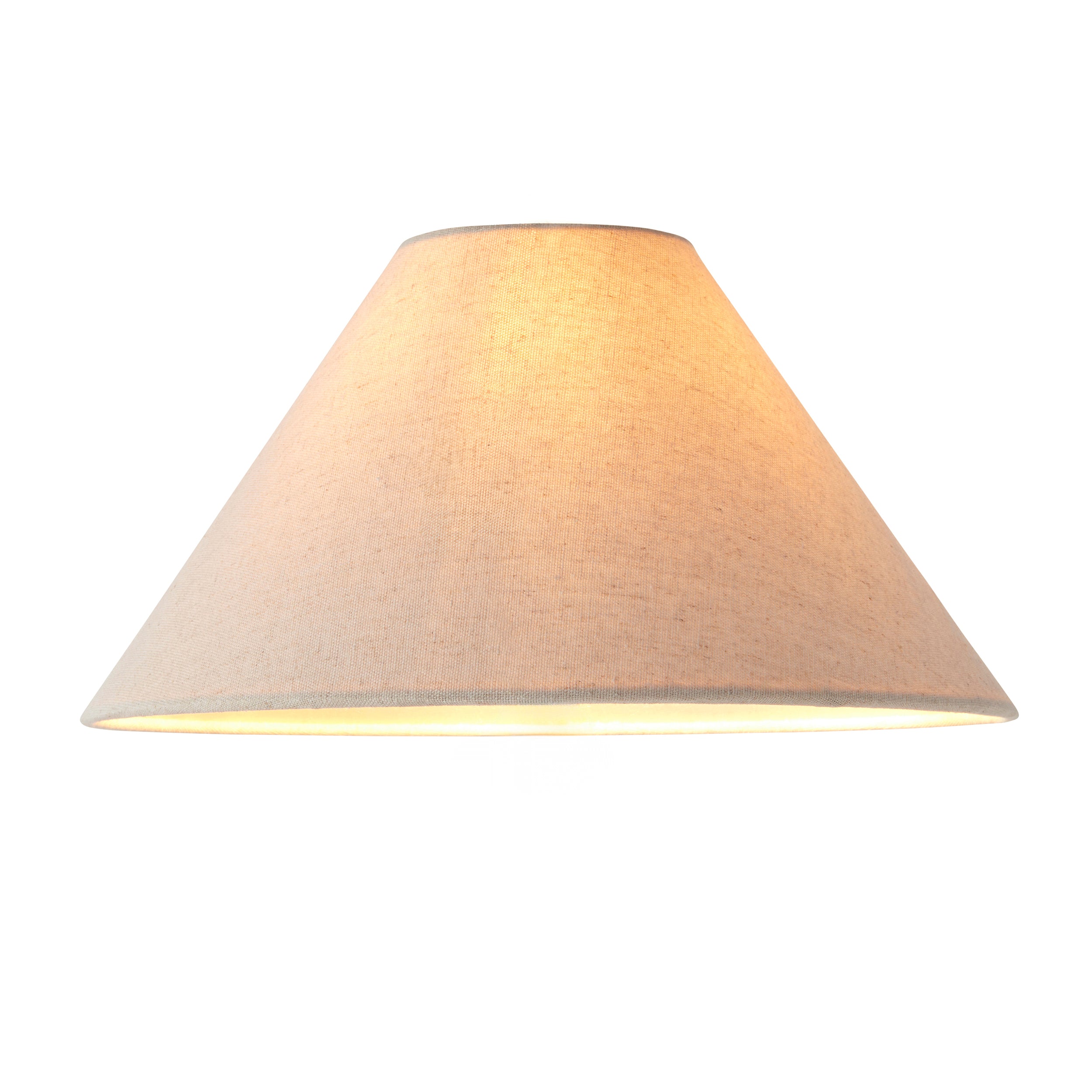 Avalon 31cm Faux Linen Tapered Shade