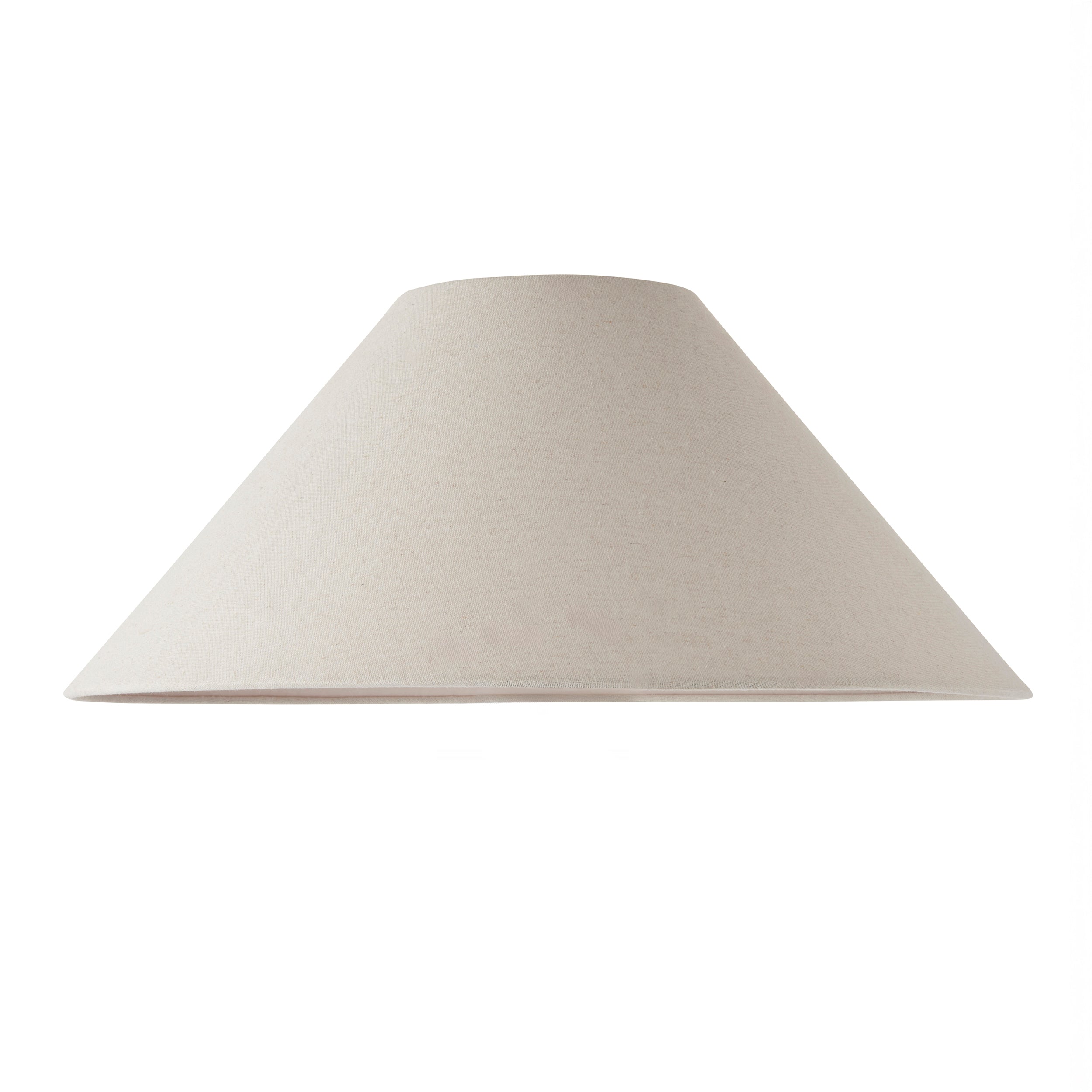 Avalon 52cm Faux Linen Tapered Shade 117534 by Endon Lighting