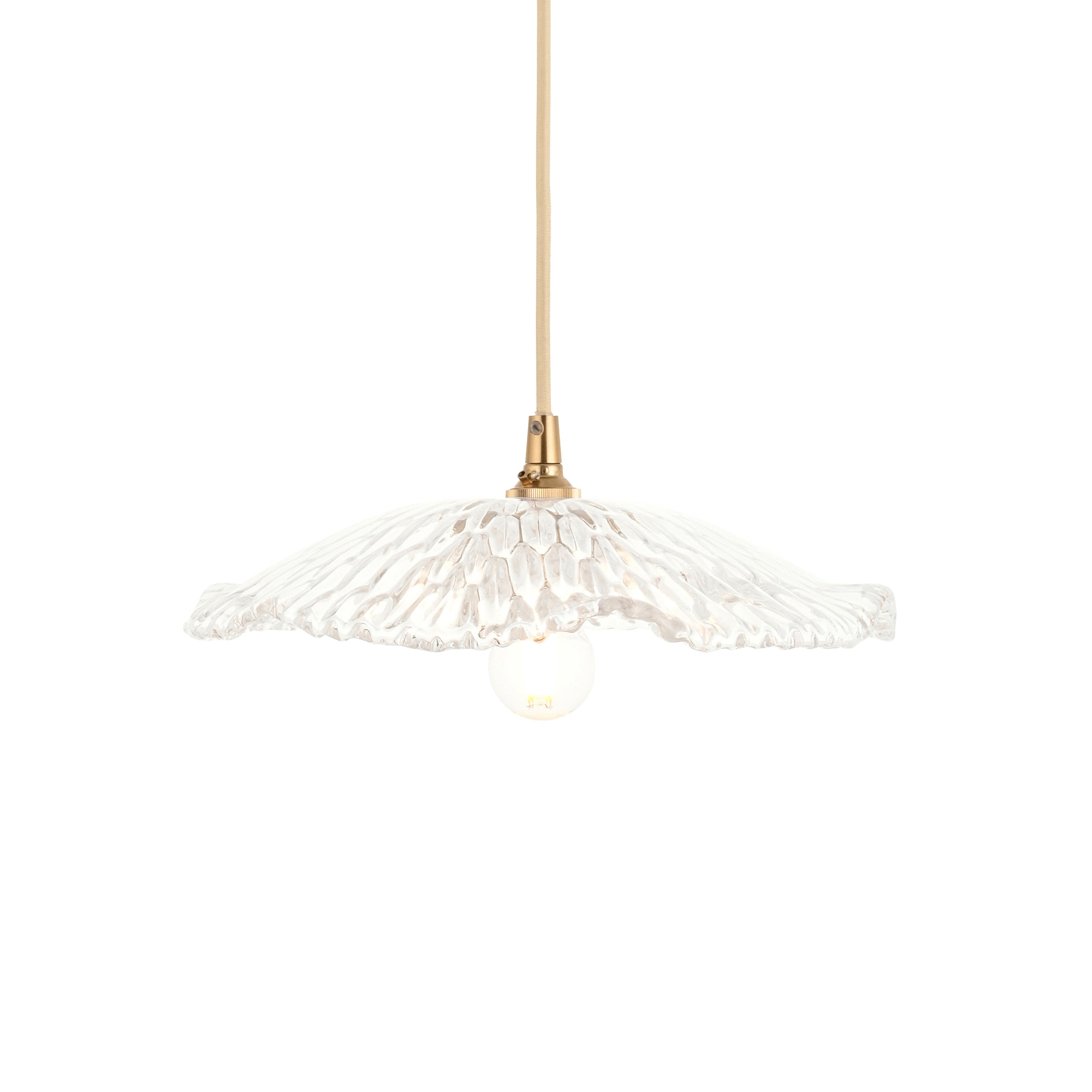 Orchid Easyfit Glass Pendant (Shade Only)