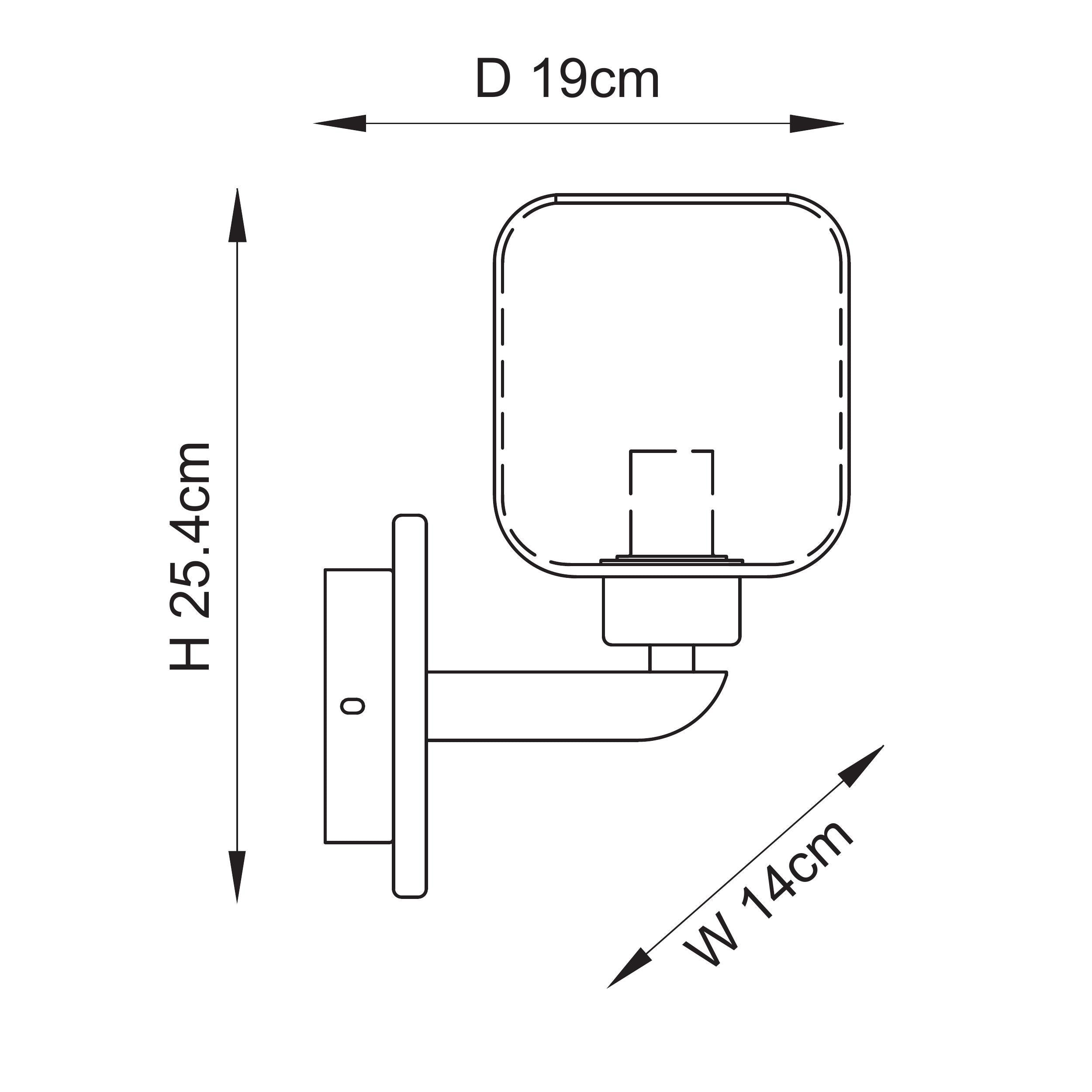 Travi Volakas Marble & Brass Wall Light - Glass Shade