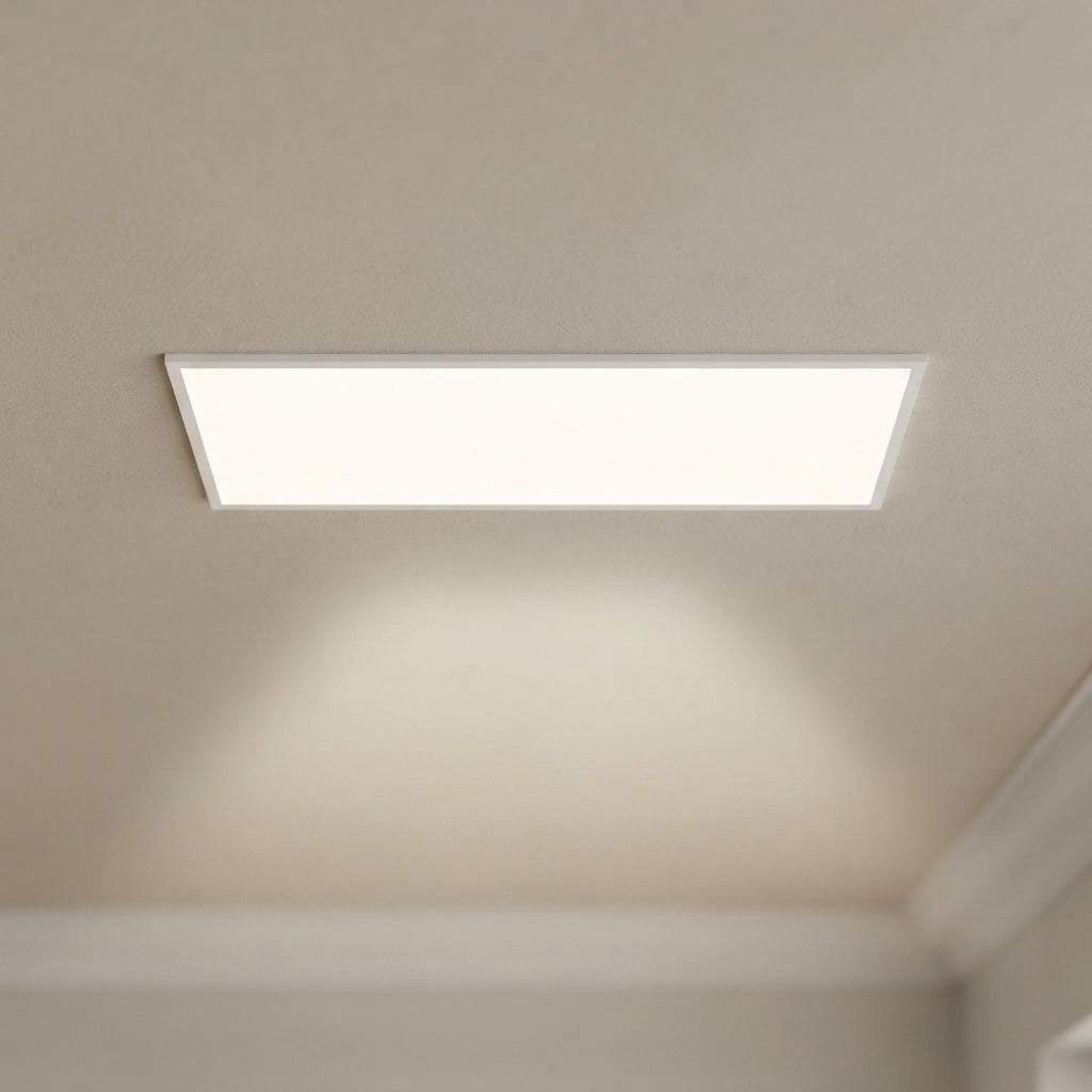 Stratus PRO 40W LED Cool White Exposed Grid Ceiling Light by Saxby Lighting — suits kitchens, living rooms & bedrooms