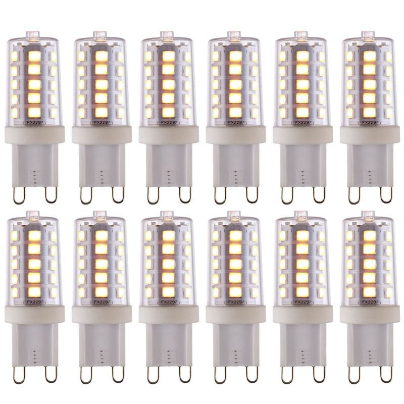 15 X G9 LED SMD Dimmable Light Bulb 3.7W Warm White