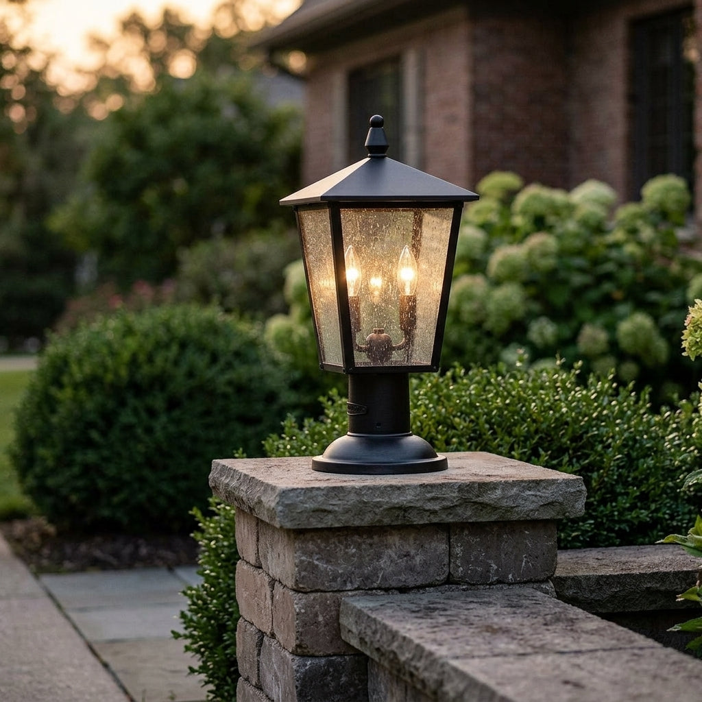 Hinkley Huntersfield 2 Light Medium Outdoor Pedestal Lantern