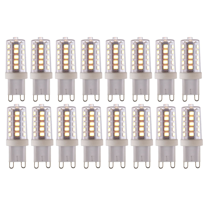 16 X G9 LED SMD Dimmable Light Bulb 3.7W Warm White
