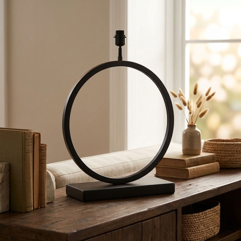 BASE, Matt Black, Table Lamp Base - Base Only