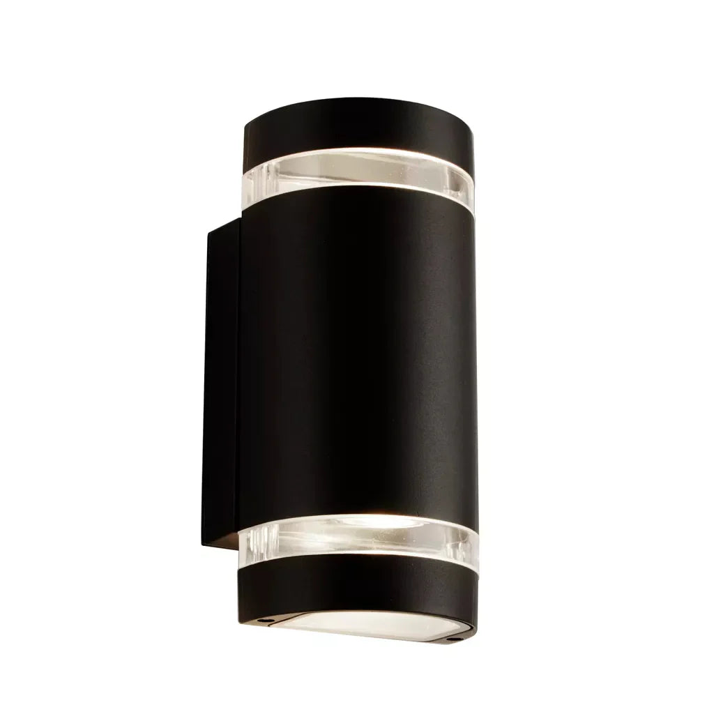 Sheffield Outdoor & Porch Black Up & Down Wall Light-OPEN-BOX-50-040626