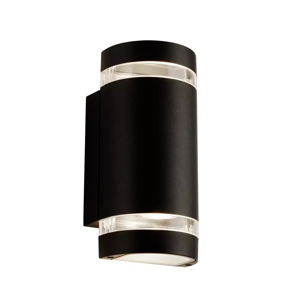Sheffield Outdoor & Porch Black Up & Down Wall Light-OB-180926