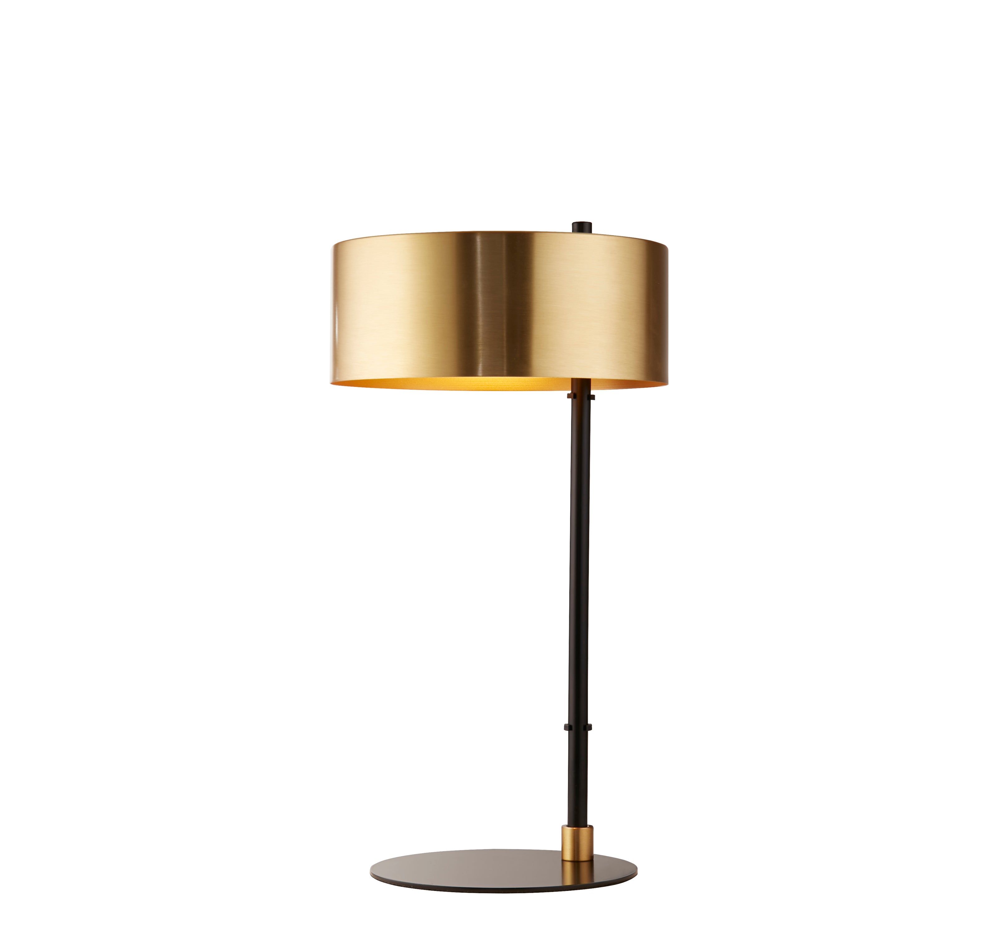 Searchlight Knox Black & Gold Table Lamp