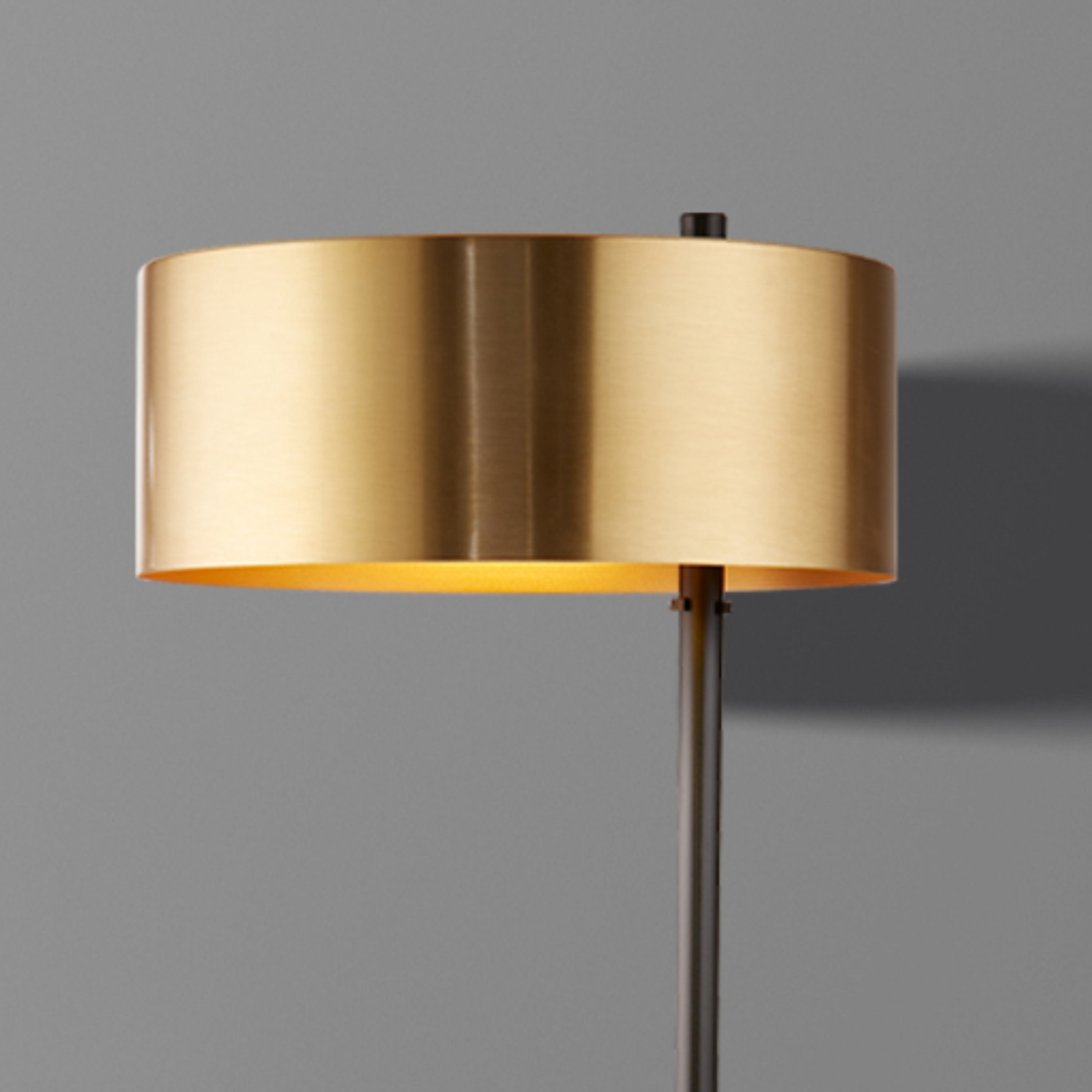 Searchlight Knox Black & Gold Table Lamp