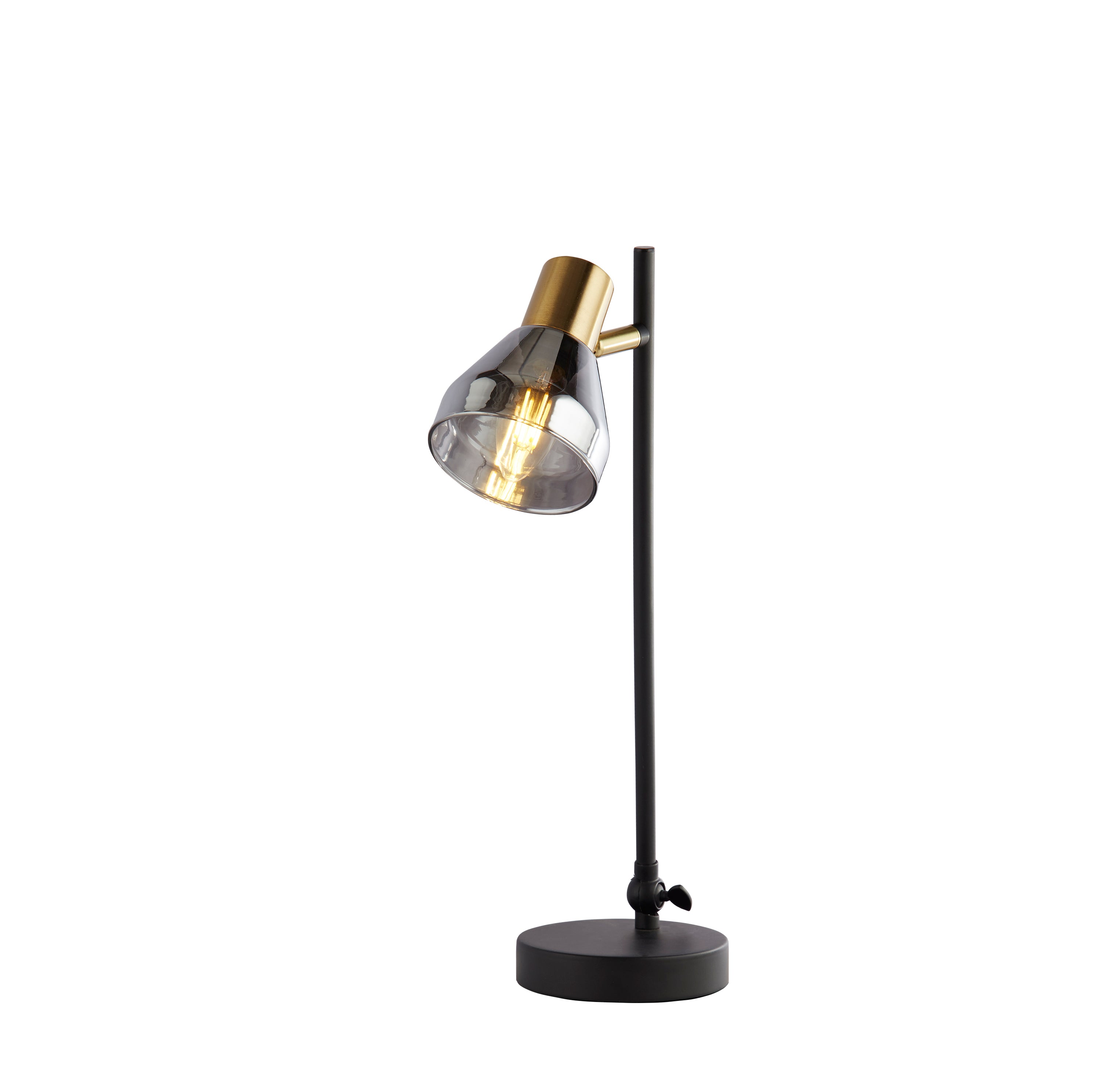 Searchlight Westminster Black & Brass Table Lamp